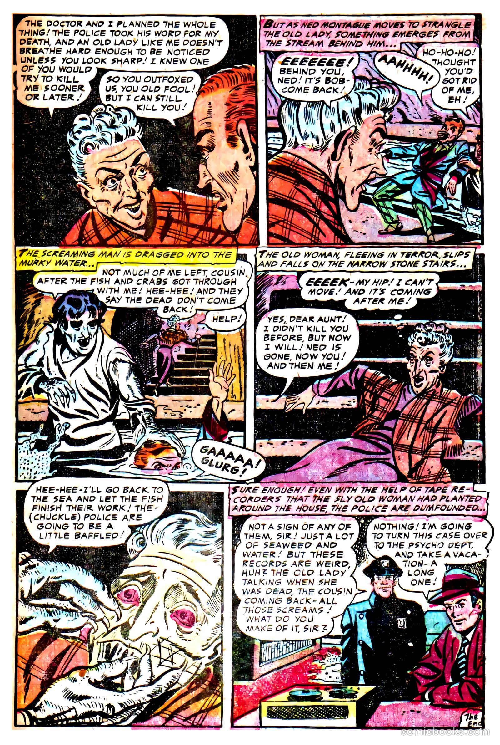 Strange Mysteries #17 (1954) — page 16 of 25
