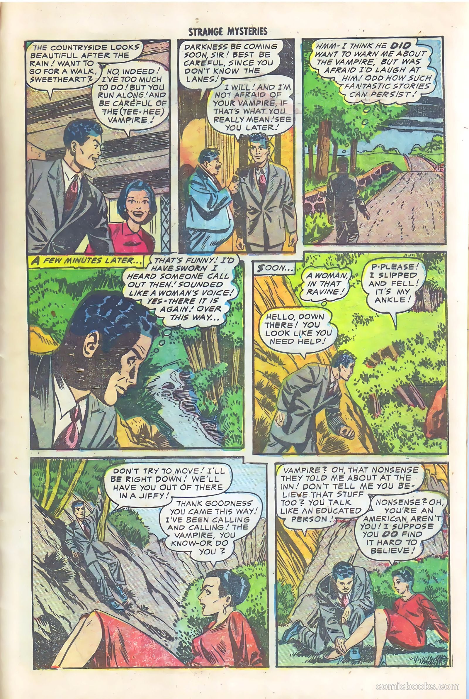 Strange Mysteries #17 (1954) — page 19 of 25