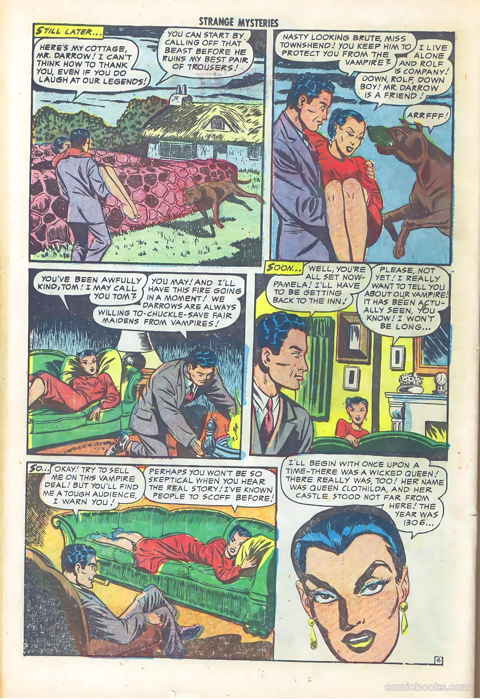 Strange Mysteries #17 (1954) — page 20 of 25