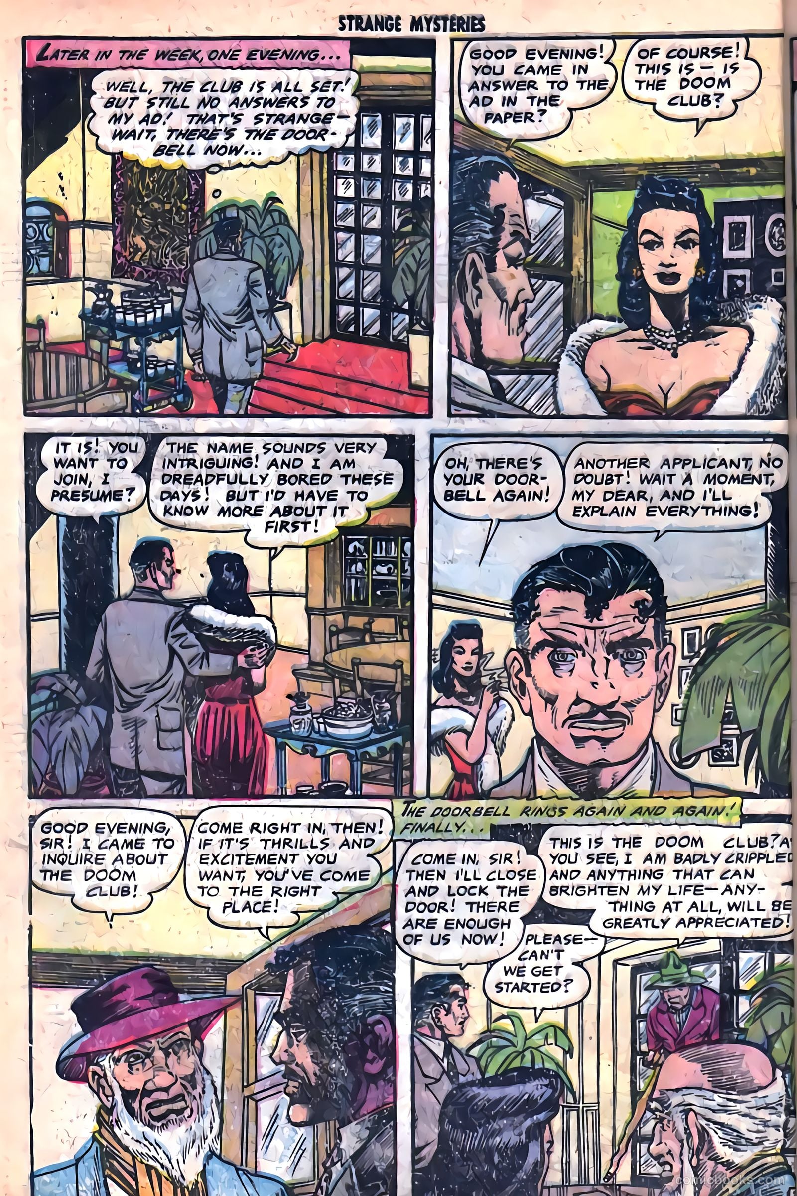 Strange Mysteries #18 (1954) — page 4 of 36