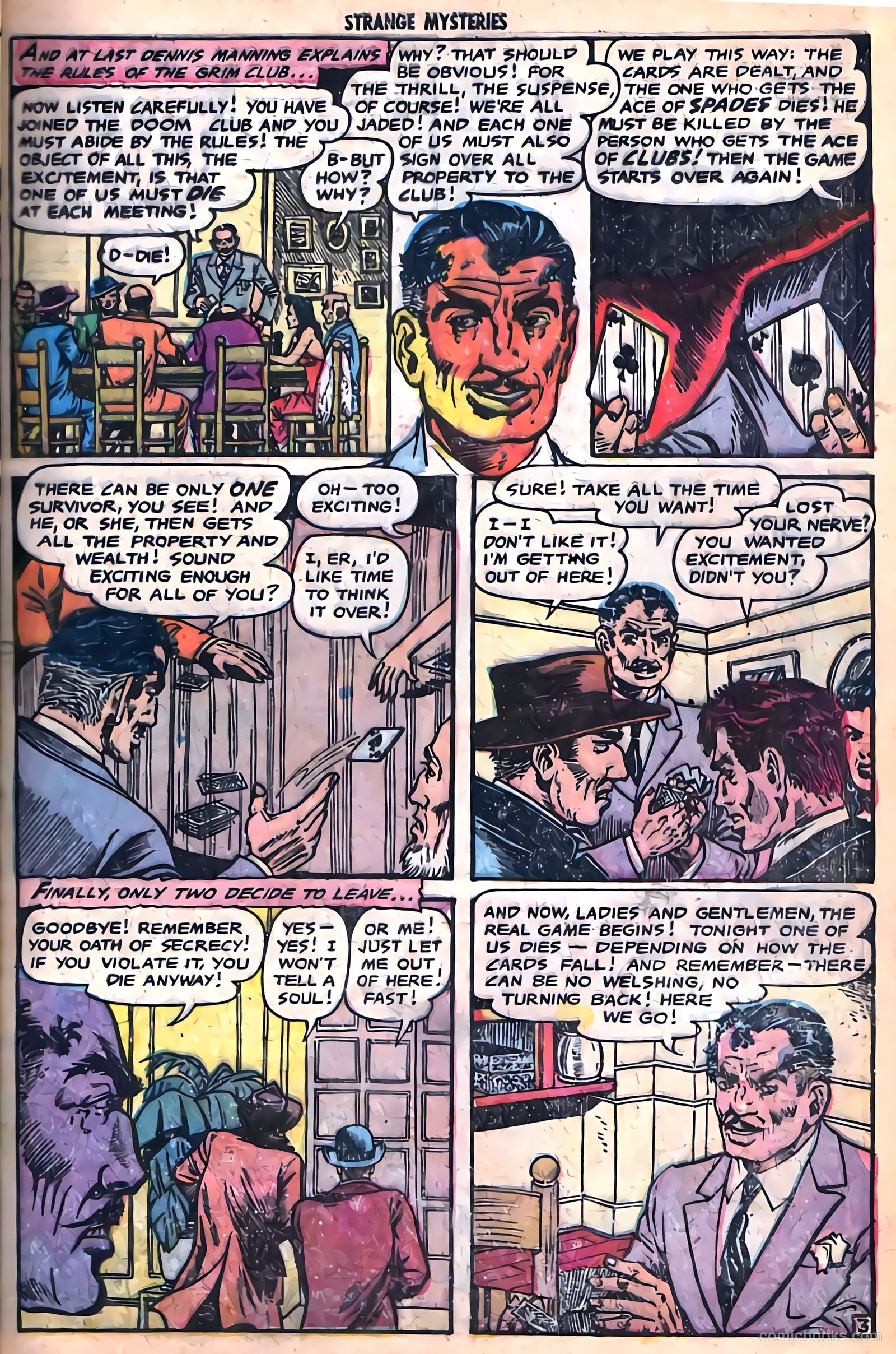 Strange Mysteries #18 (1954) — page 5 of 36