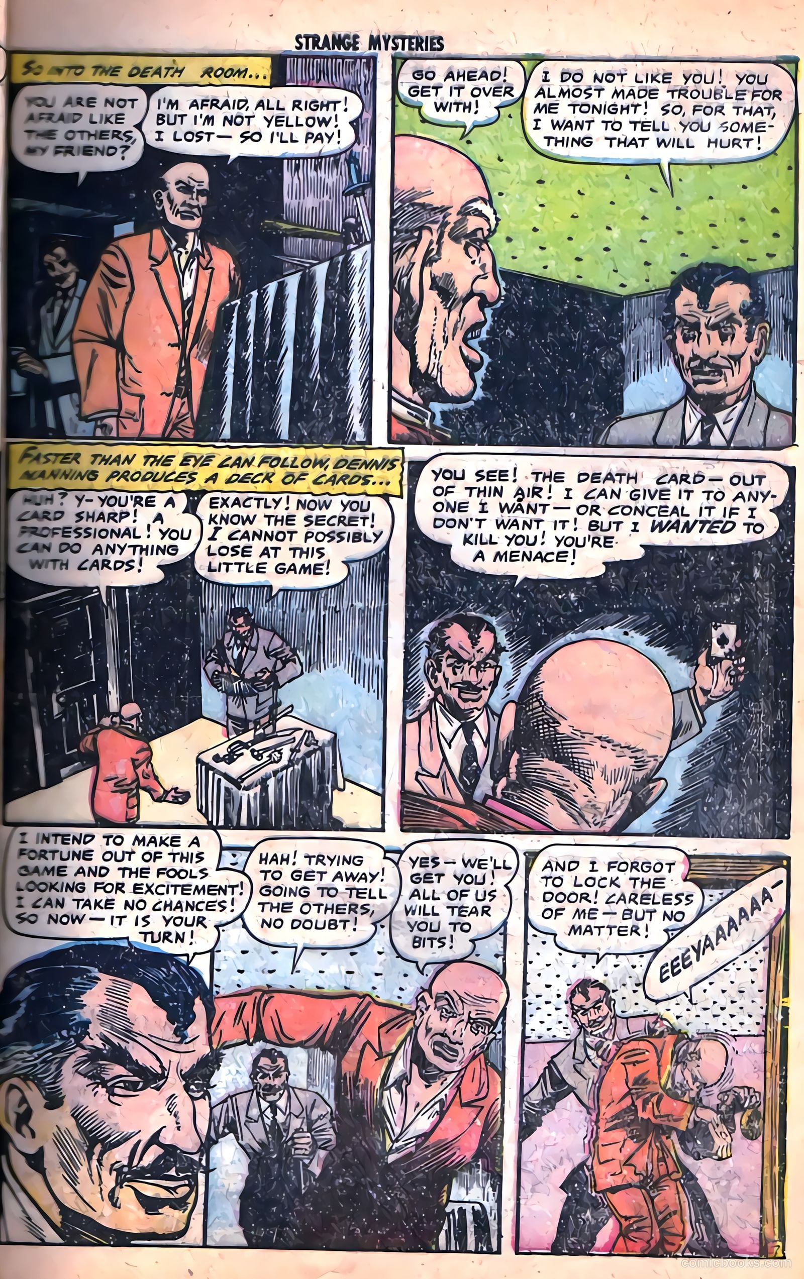 Strange Mysteries #18 (1954) — page 9 of 36