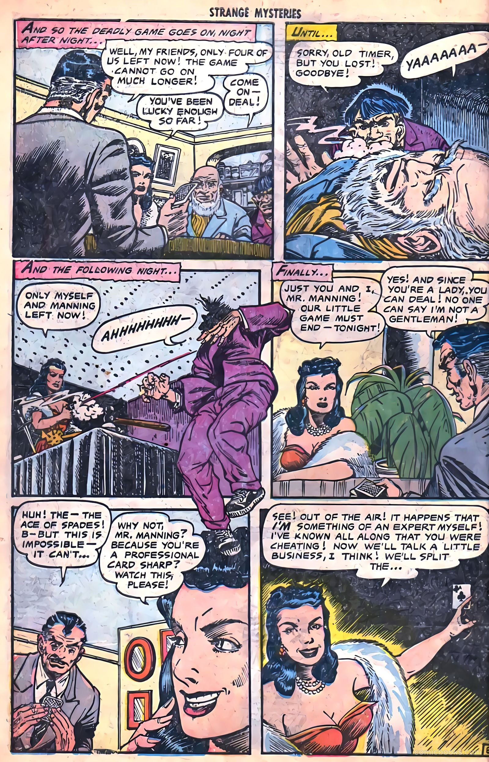 Strange Mysteries #18 (1954) — page 10 of 36
