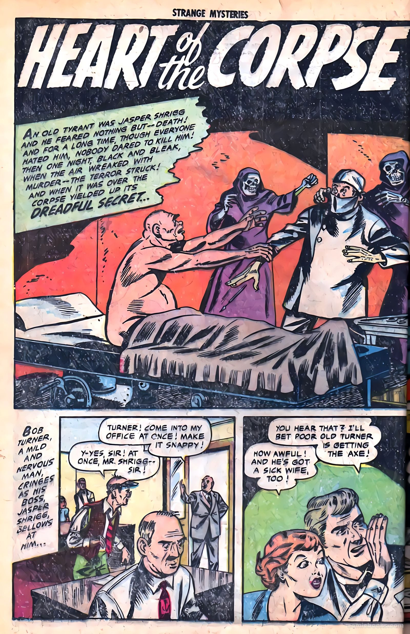 Strange Mysteries #18 (1954) — page 12 of 36