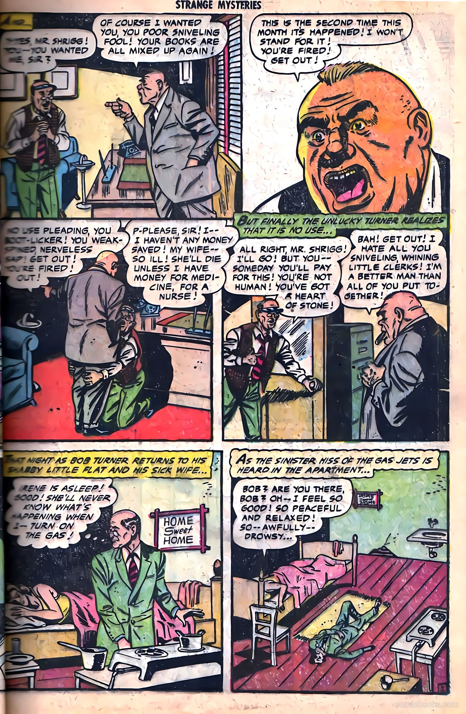 Strange Mysteries #18 (1954) — page 13 of 36