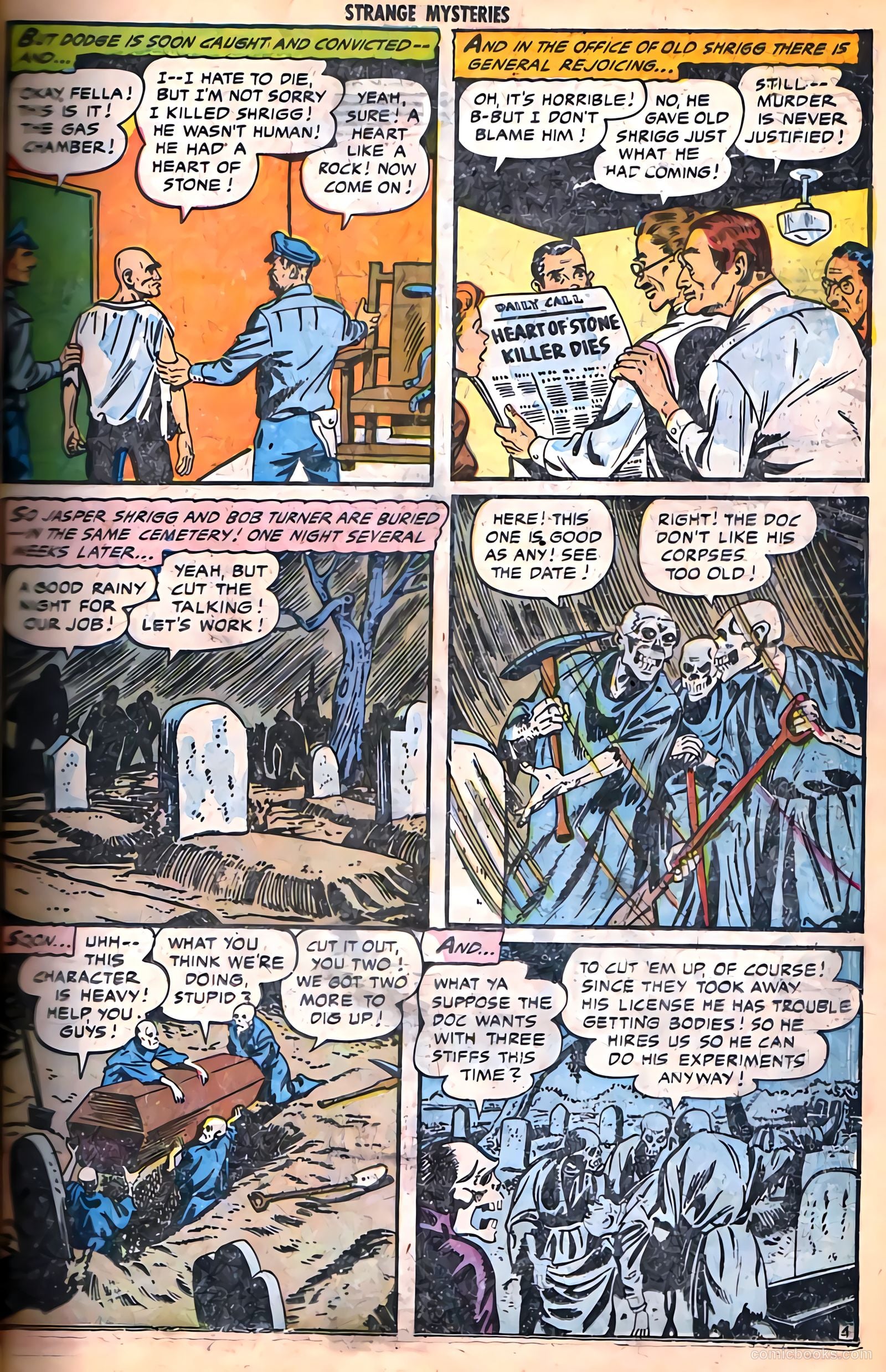 Strange Mysteries #18 (1954) — page 15 of 36