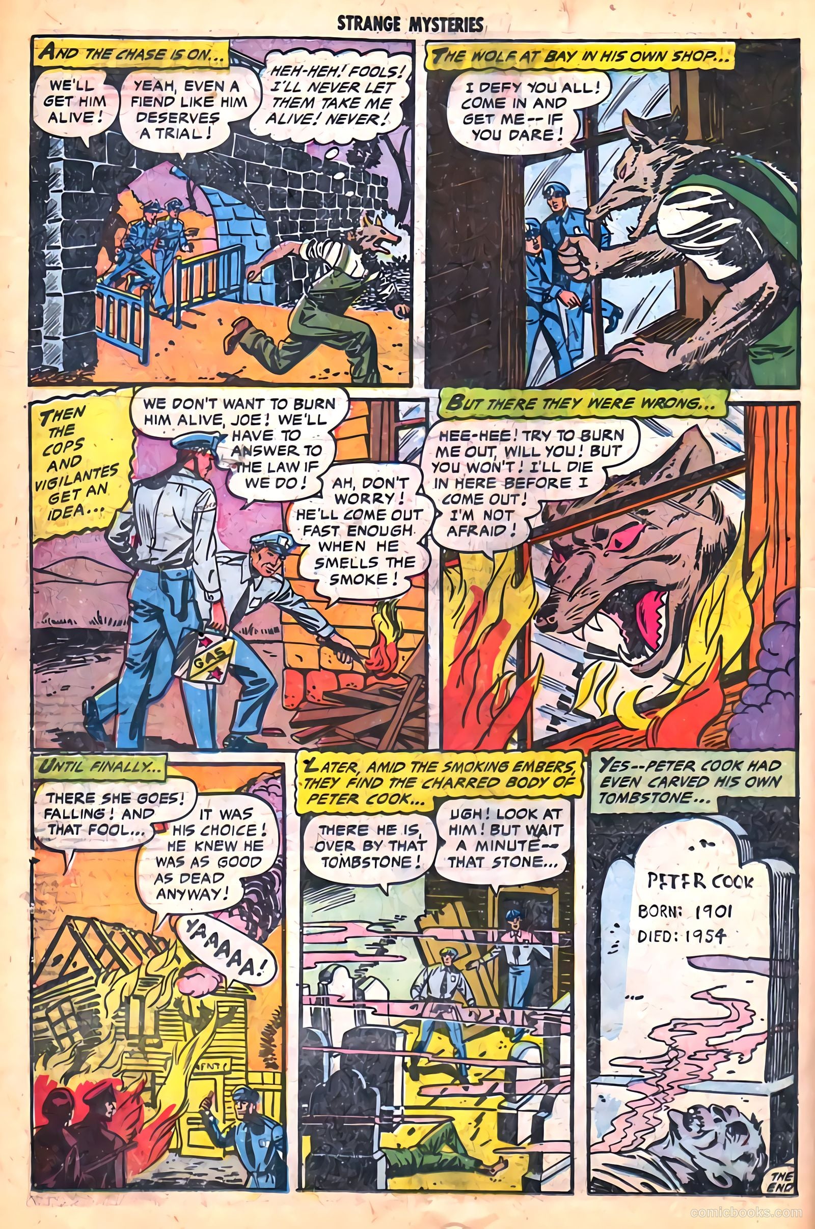 Strange Mysteries #18 (1954) — page 26 of 36