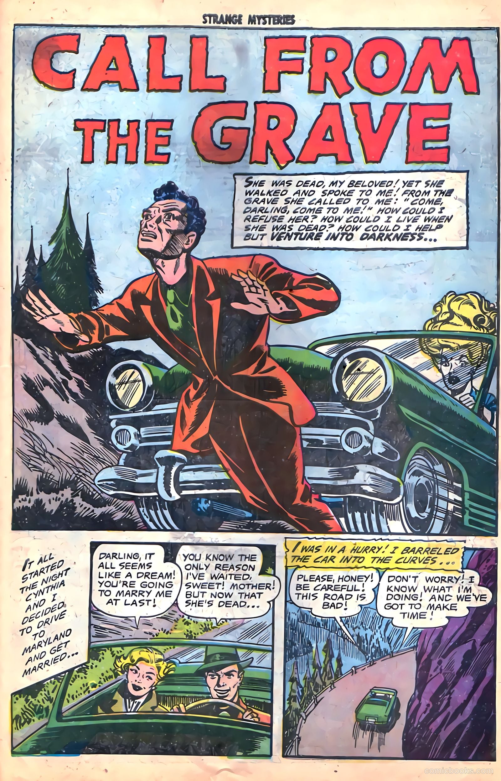 Strange Mysteries #18 (1954) — page 27 of 36