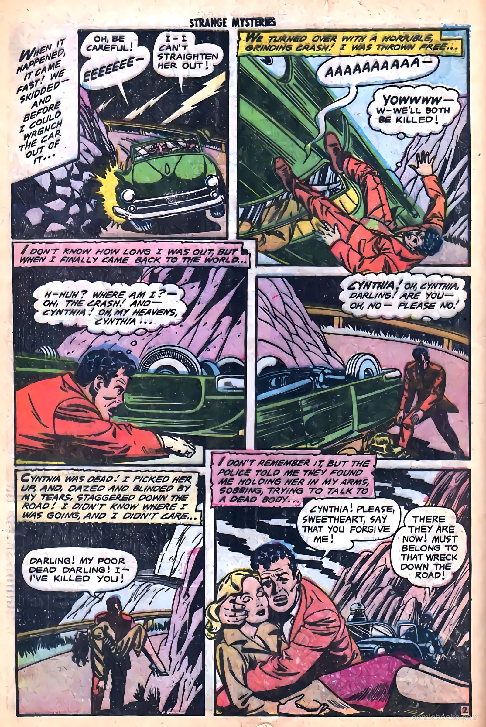 Strange Mysteries #18 (1954) — page 28 of 36