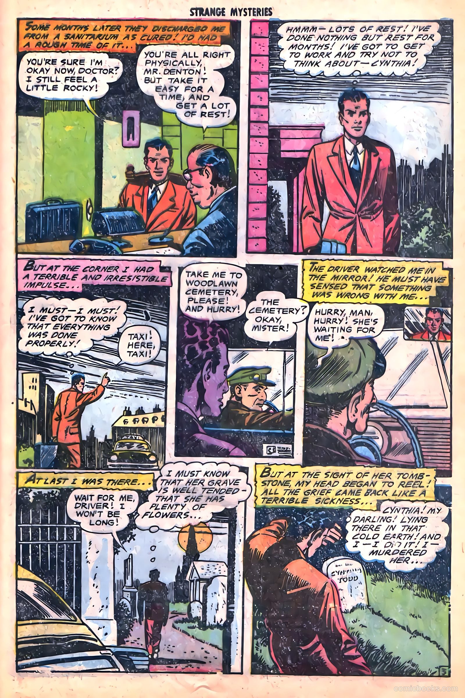 Strange Mysteries #18 (1954) — page 29 of 36