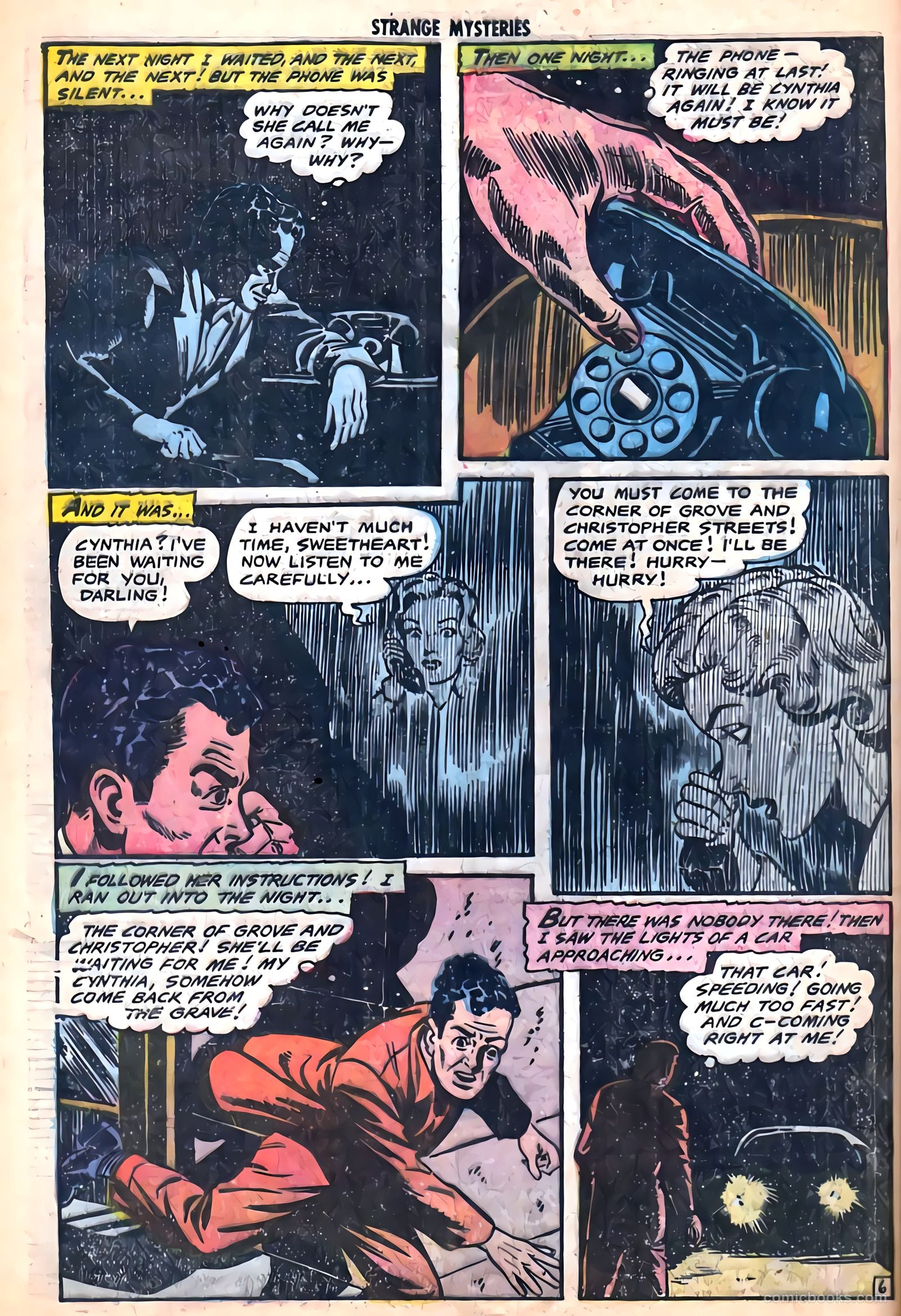 Strange Mysteries #18 (1954) — page 32 of 36