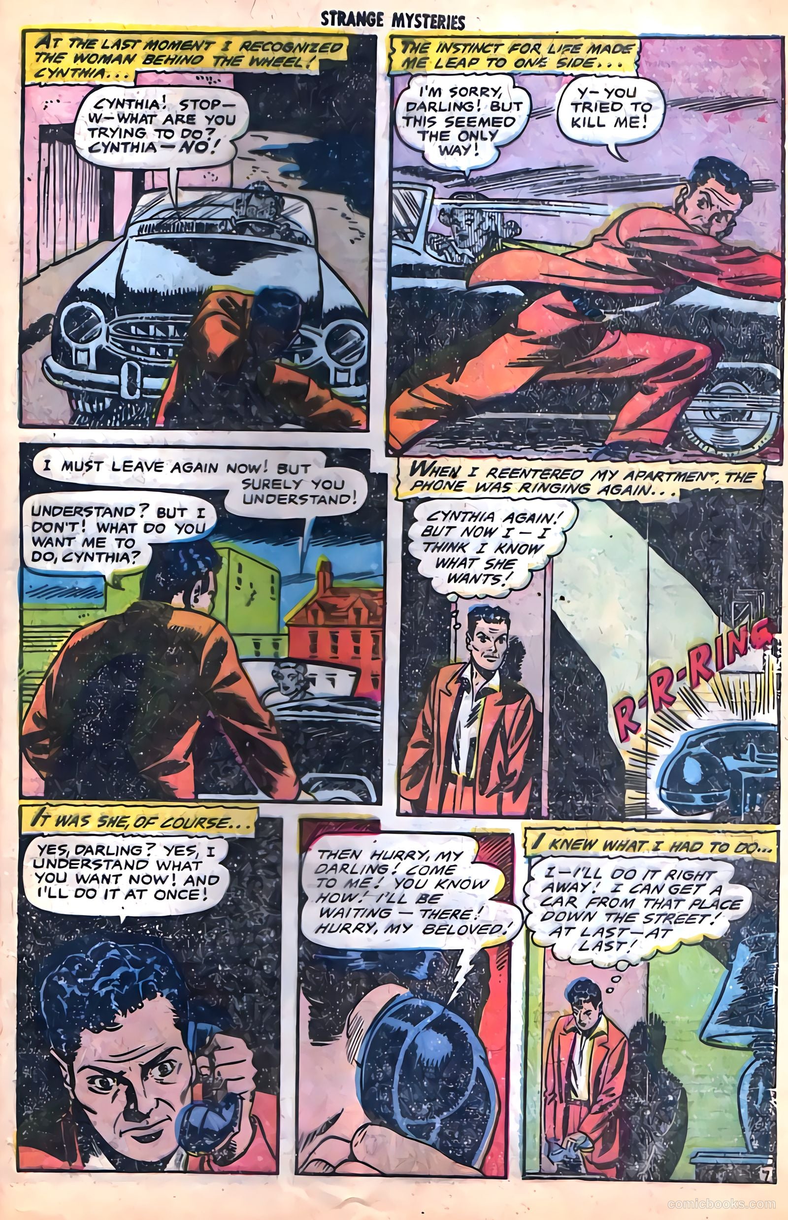 Strange Mysteries #18 (1954) — page 33 of 36