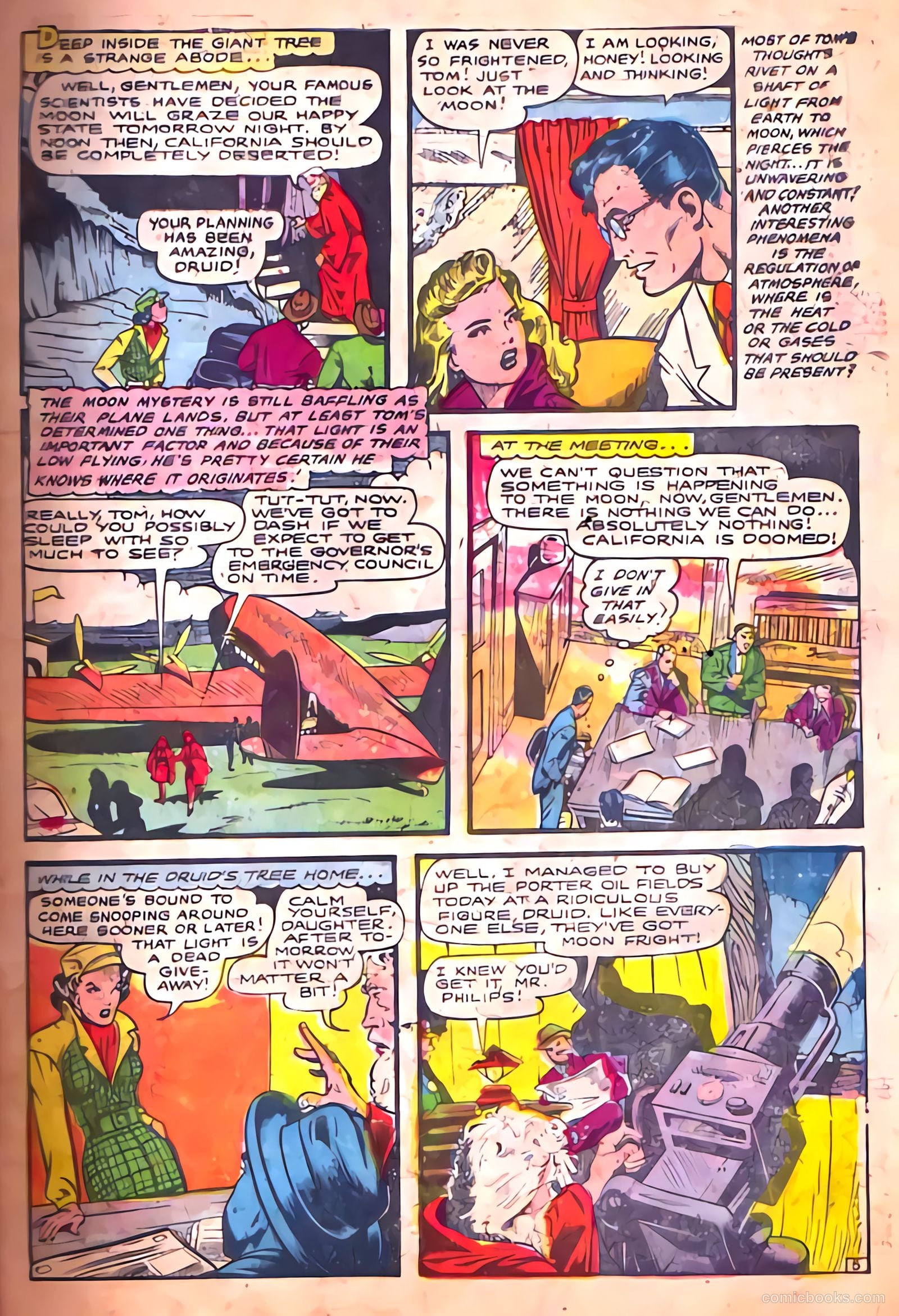 Strange Mysteries #19 (1954) — page 7 of 36