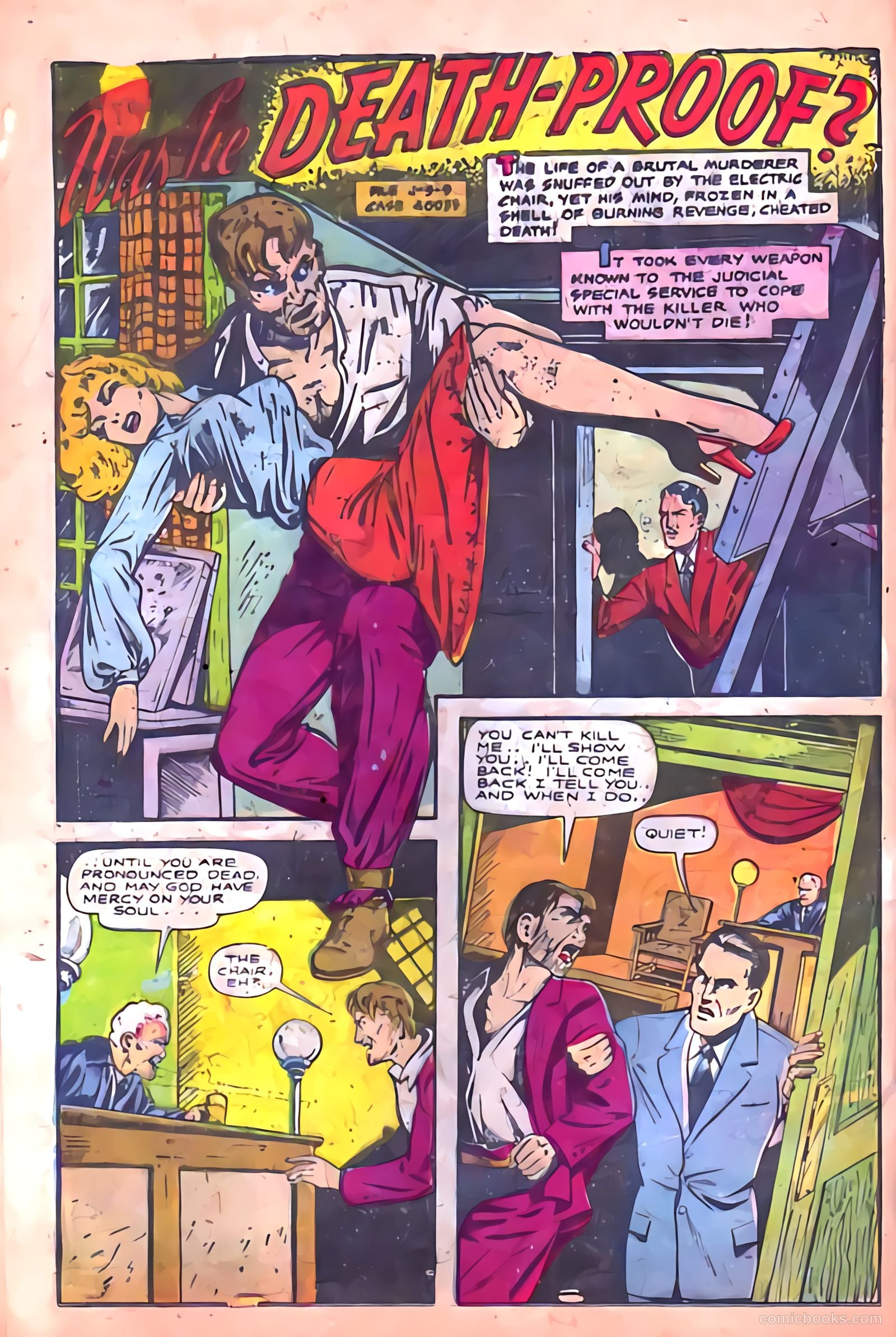 Strange Mysteries #19 (1954) — page 12 of 36