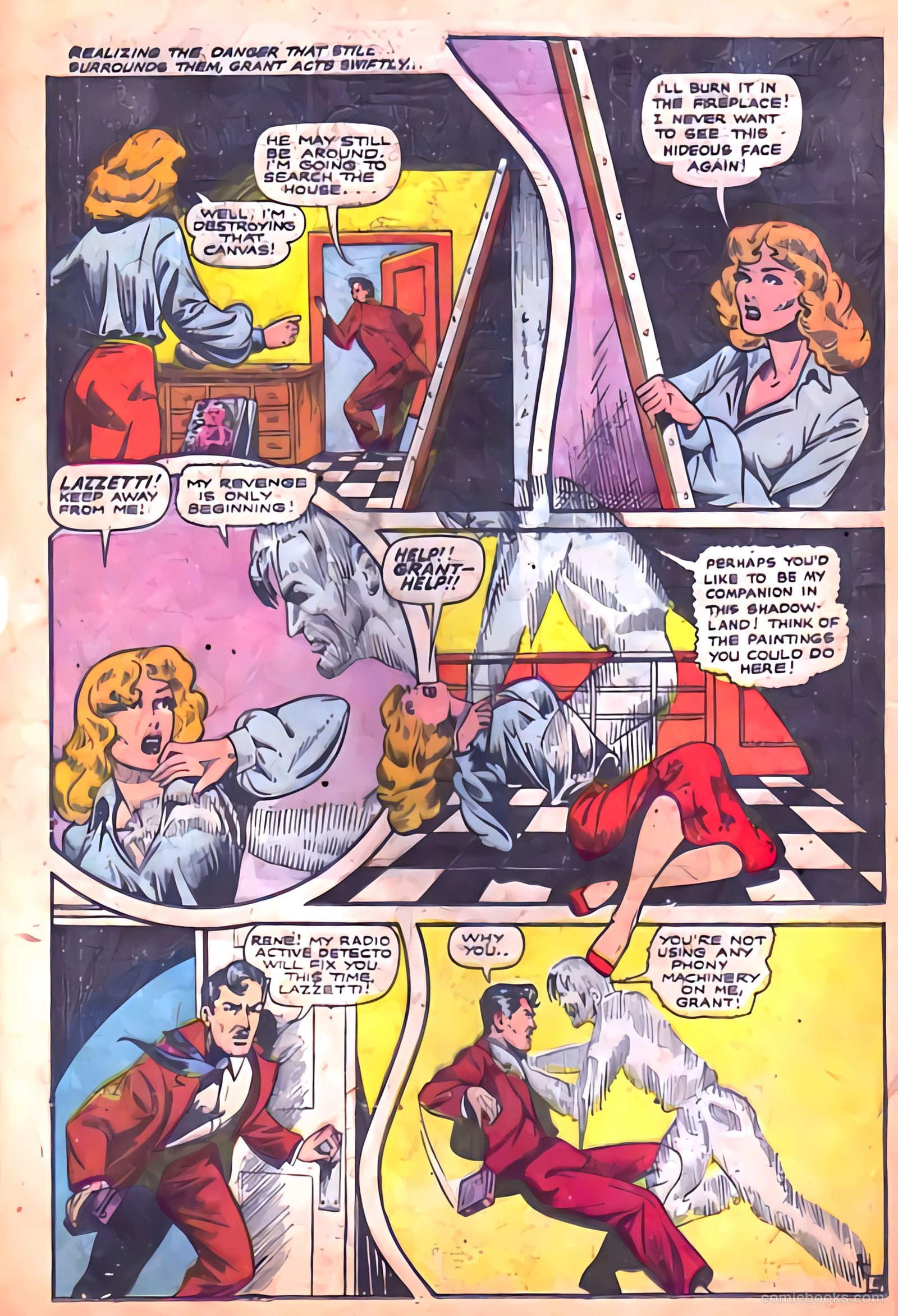 Strange Mysteries #19 (1954) — page 16 of 36