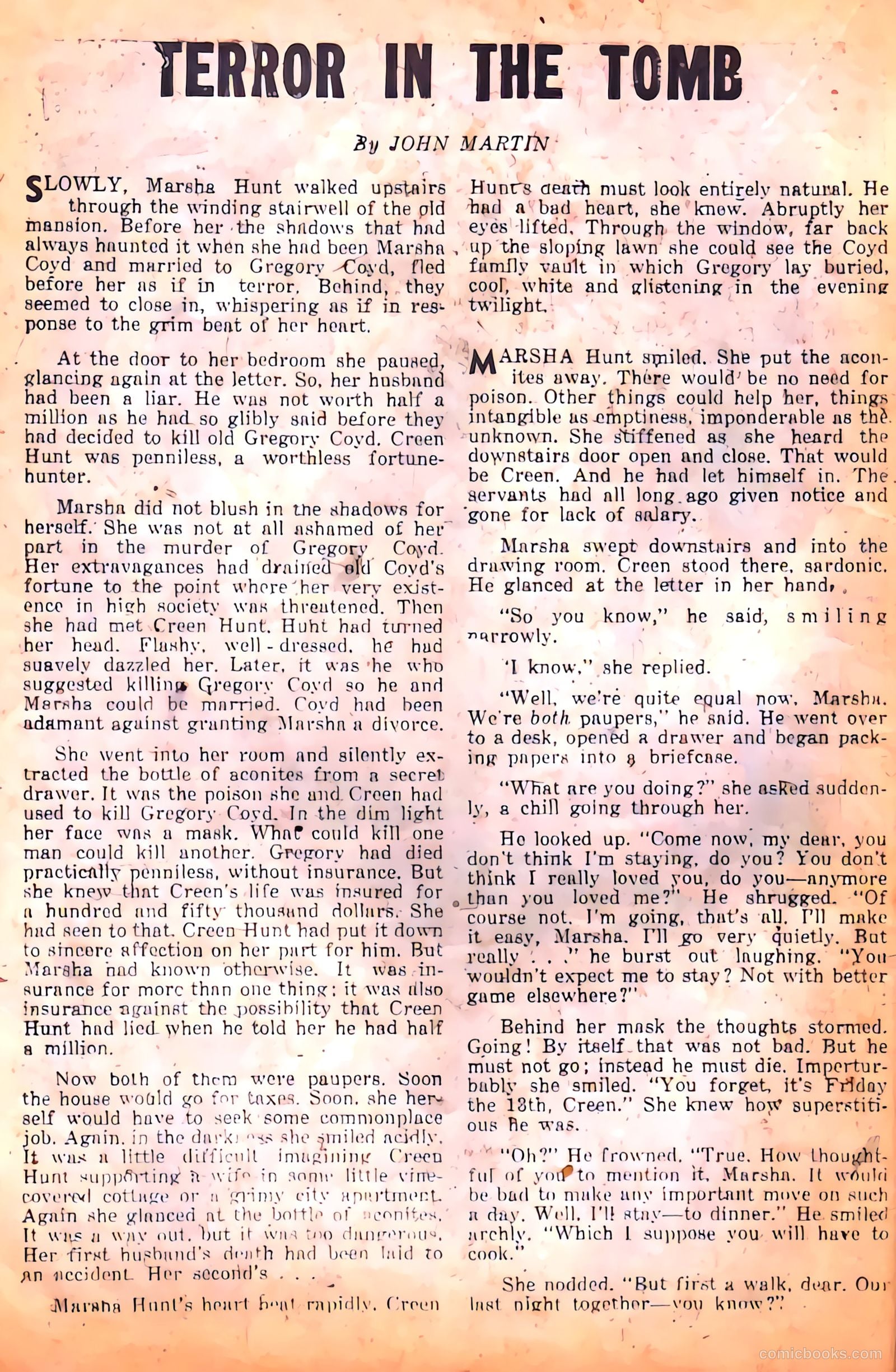 Strange Mysteries #19 (1954) — page 18 of 36