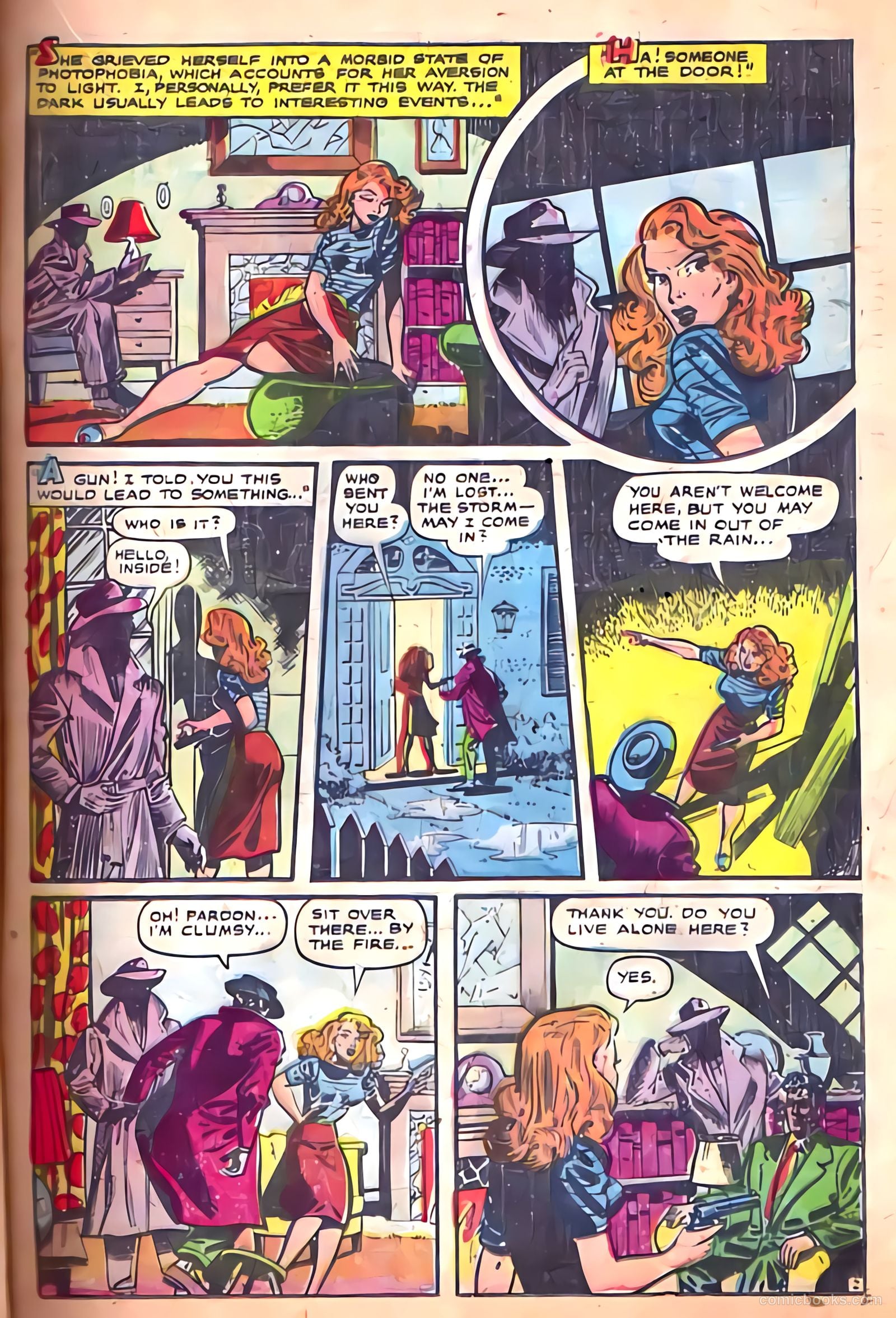 Strange Mysteries #19 (1954) — page 21 of 36