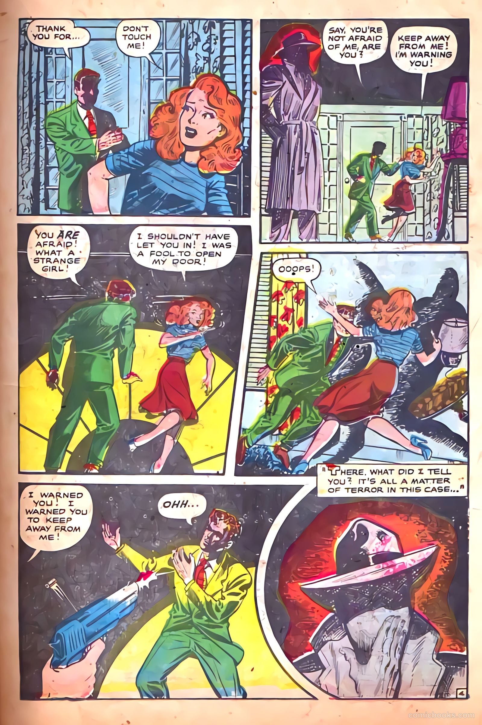 Strange Mysteries #19 (1954) — page 23 of 36