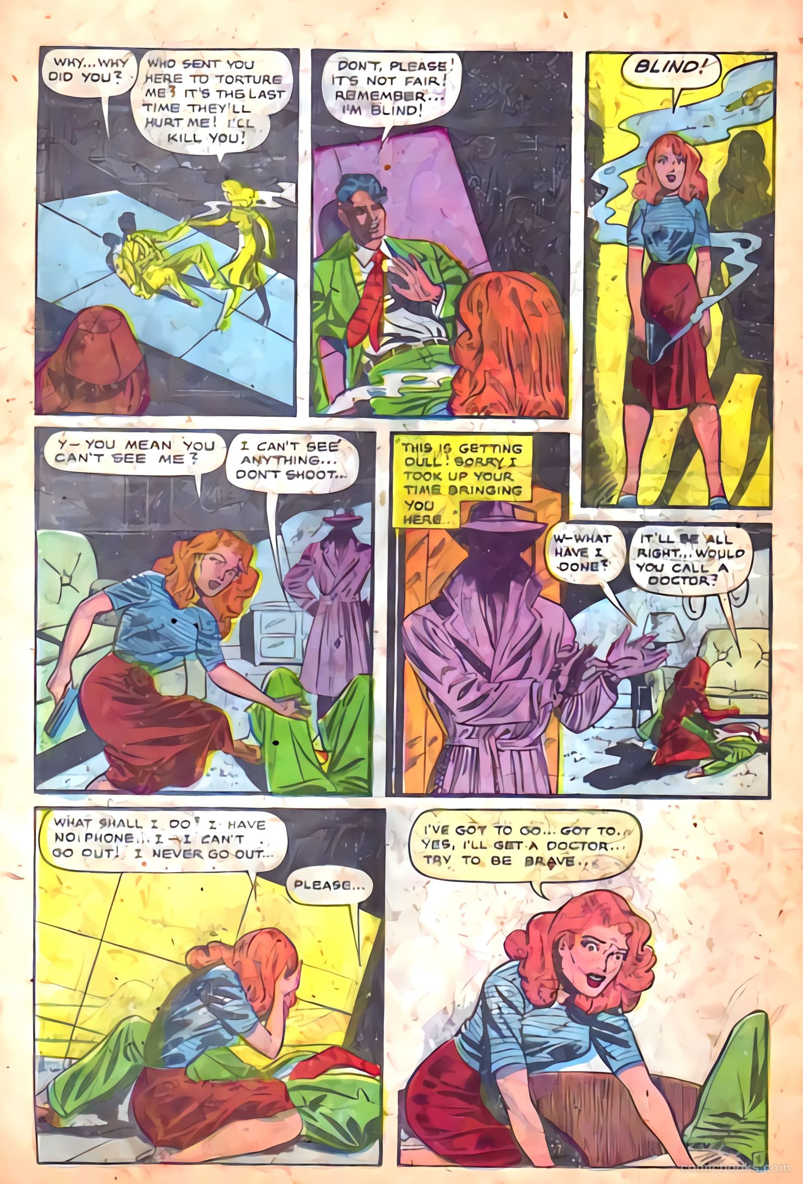 Strange Mysteries #19 (1954) — page 24 of 36