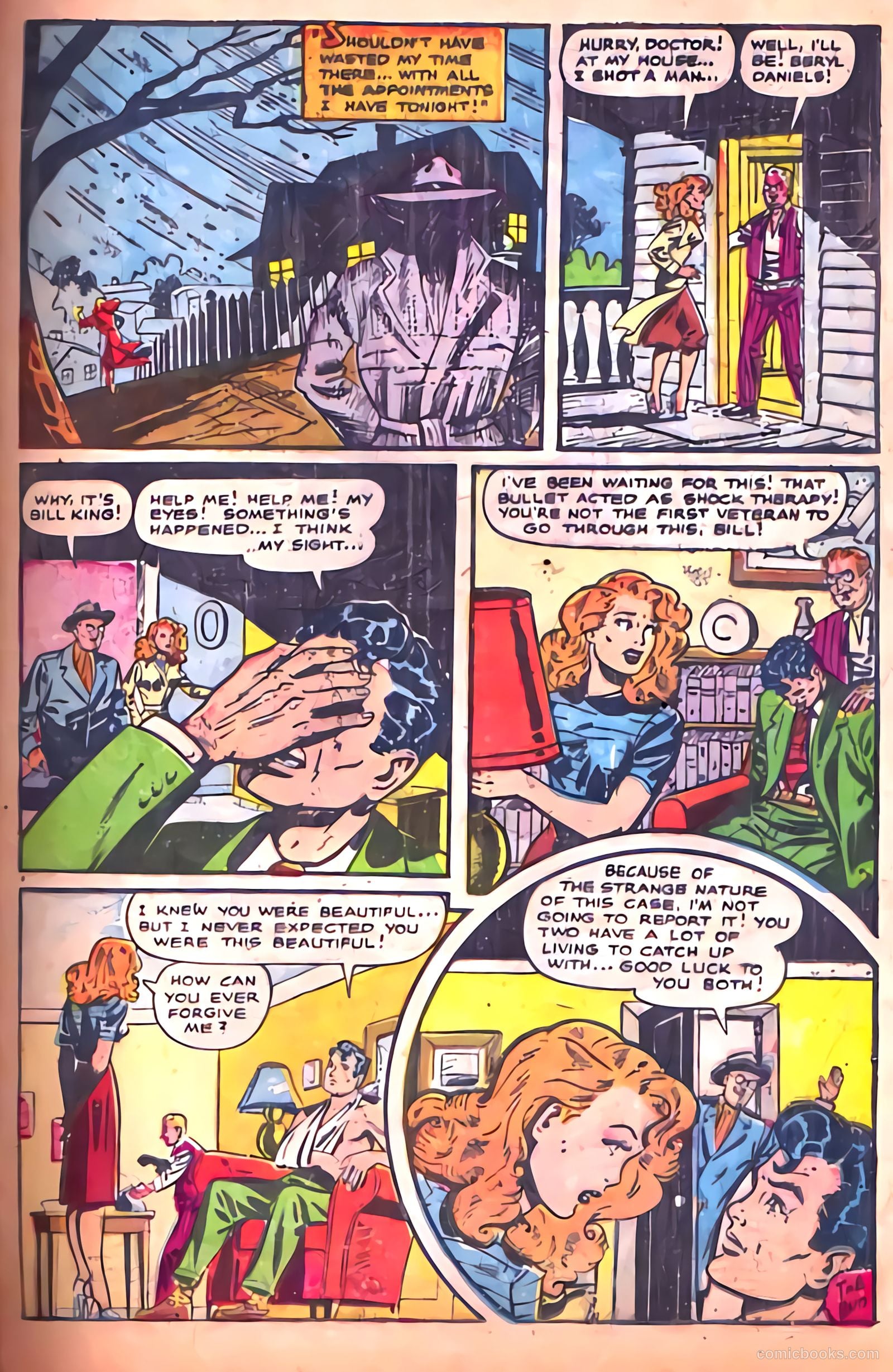 Strange Mysteries #19 (1954) — page 25 of 36