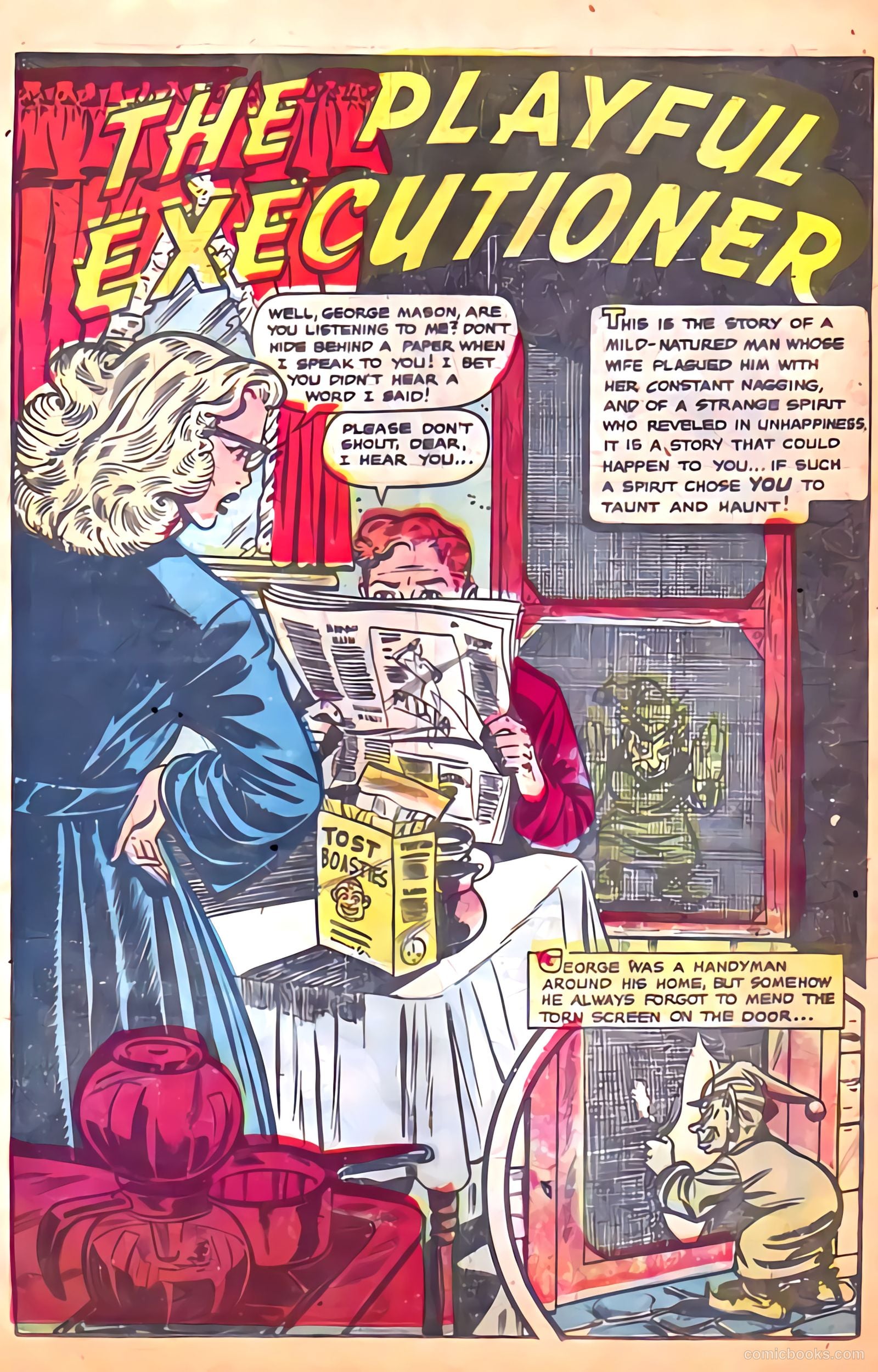 Strange Mysteries #19 (1954) — page 26 of 36