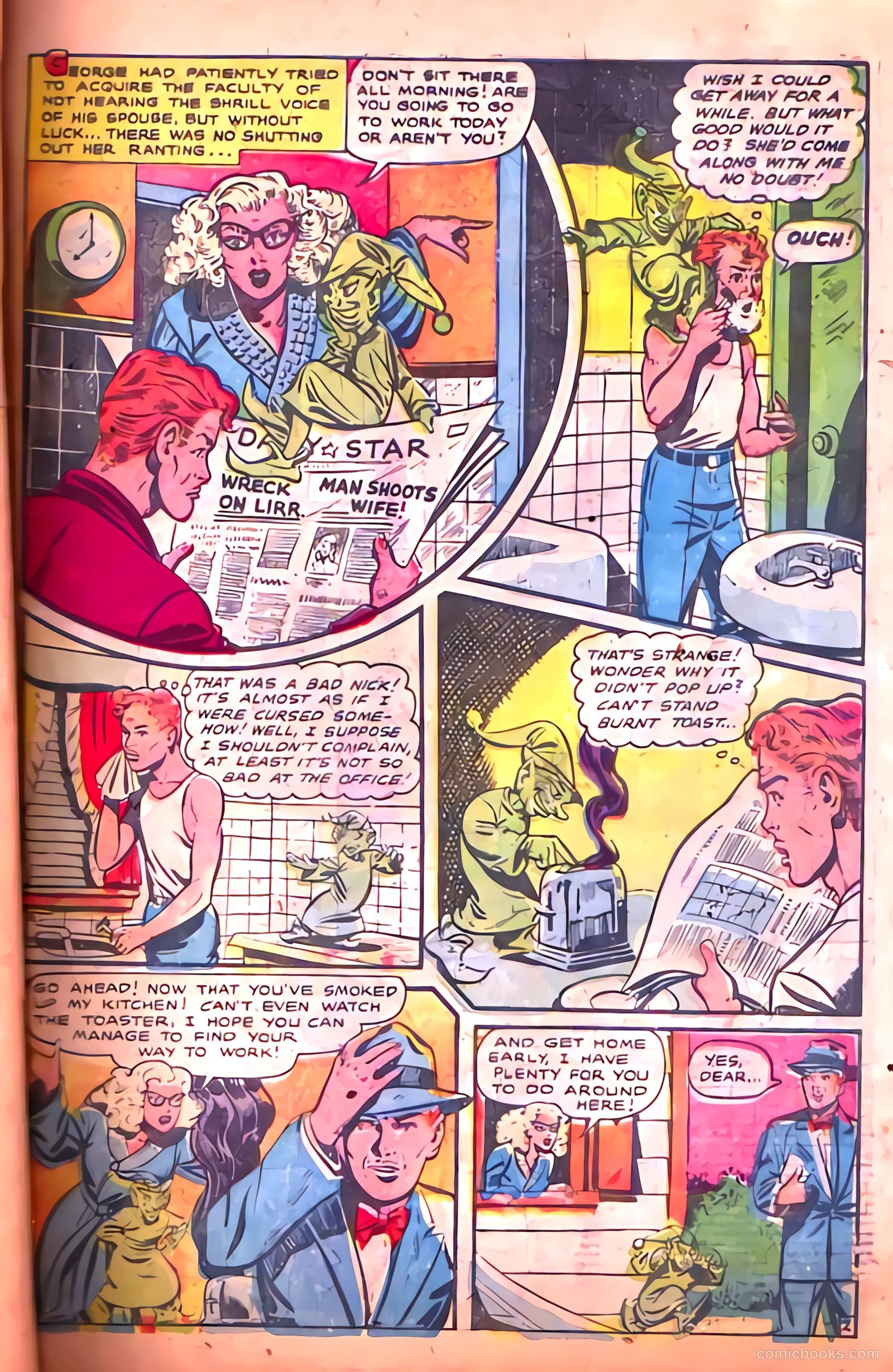 Strange Mysteries #19 (1954) — page 27 of 36