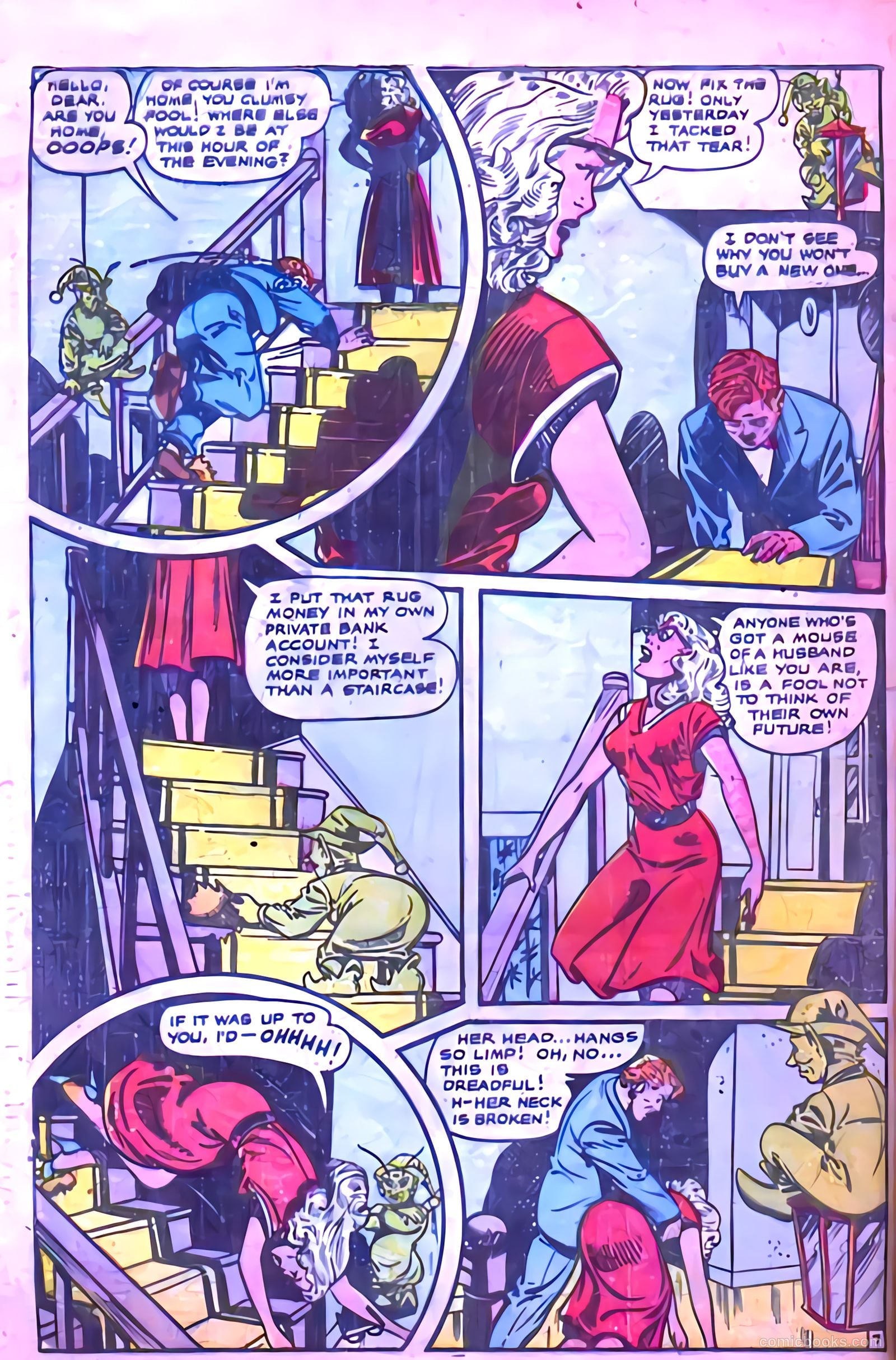 Strange Mysteries #19 (1954) — page 32 of 36