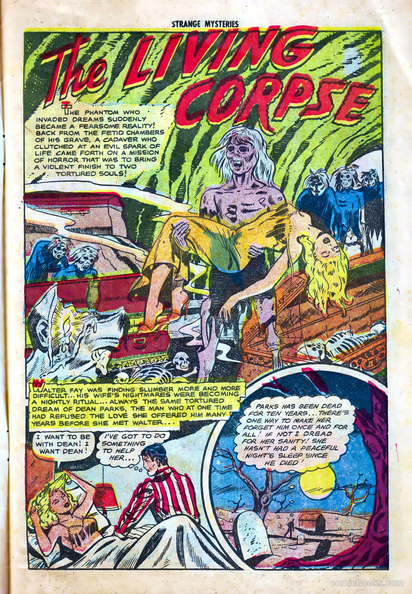 Strange Mysteries #20 (1954) — page 3 of 36