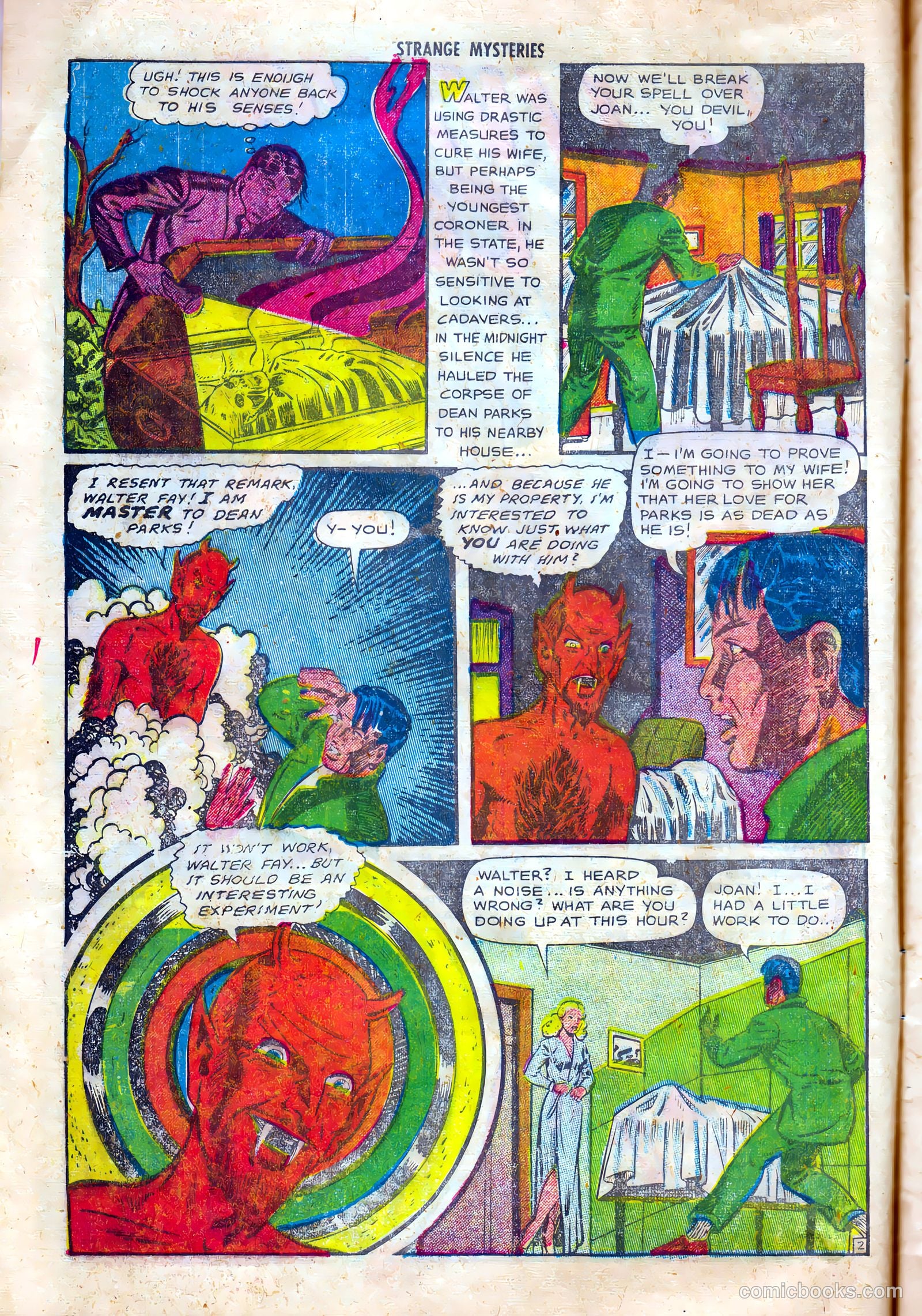 Strange Mysteries #20 (1954) — page 4 of 36
