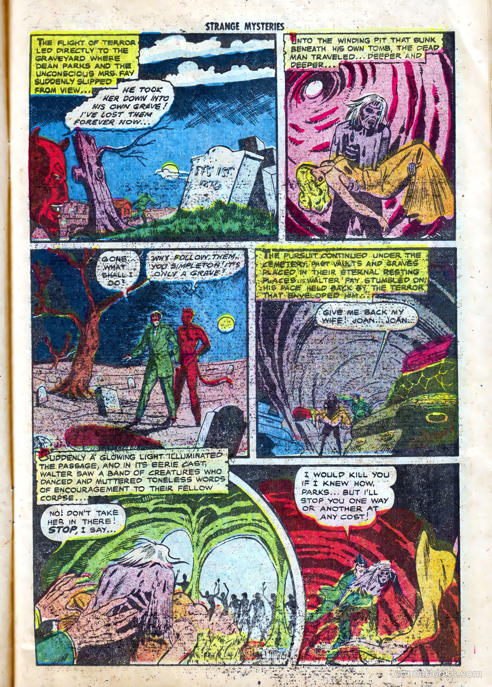 Strange Mysteries #20 (1954) — page 7 of 36