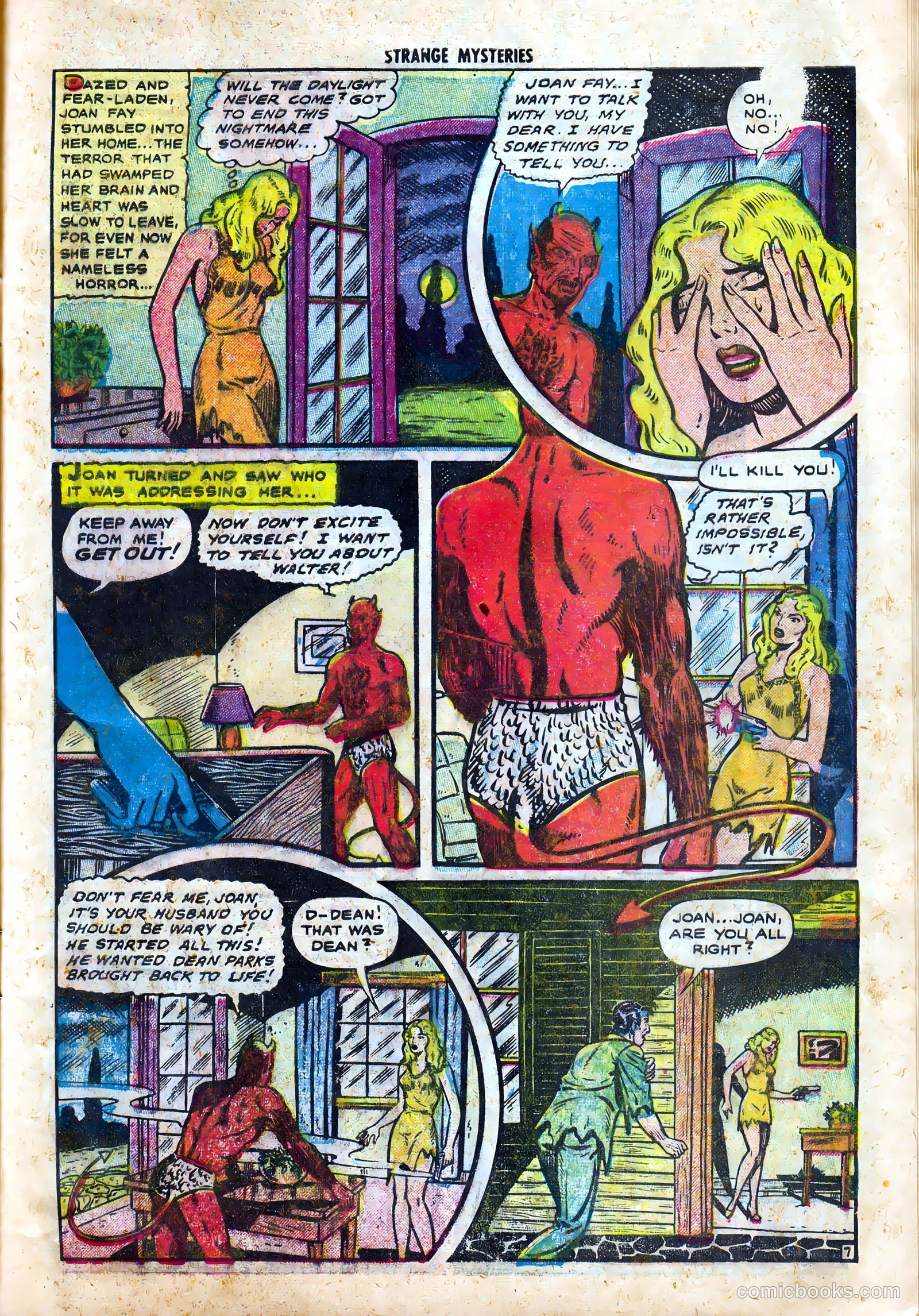 Strange Mysteries #20 (1954) — page 9 of 36