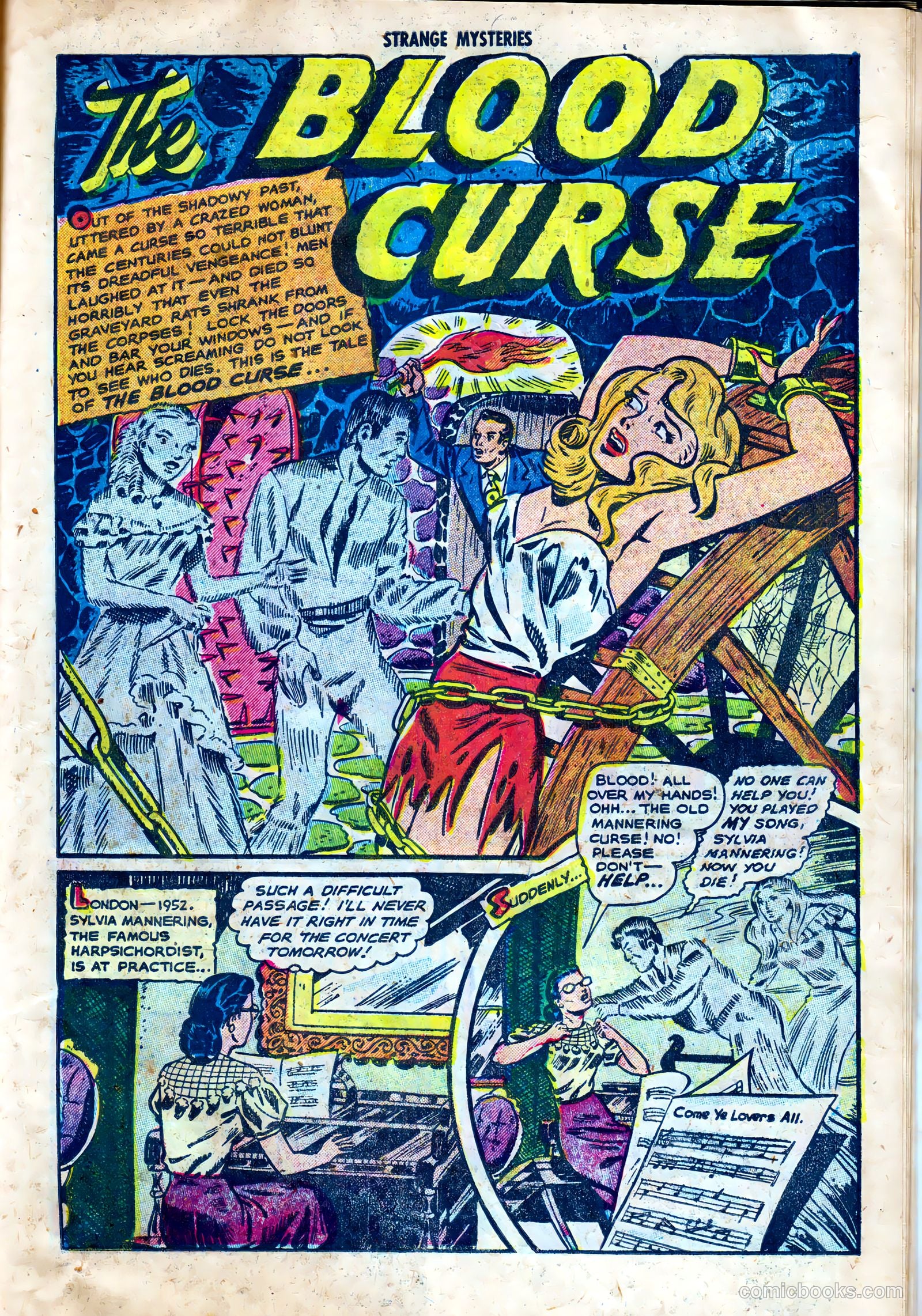 Strange Mysteries #20 (1954) — page 11 of 36