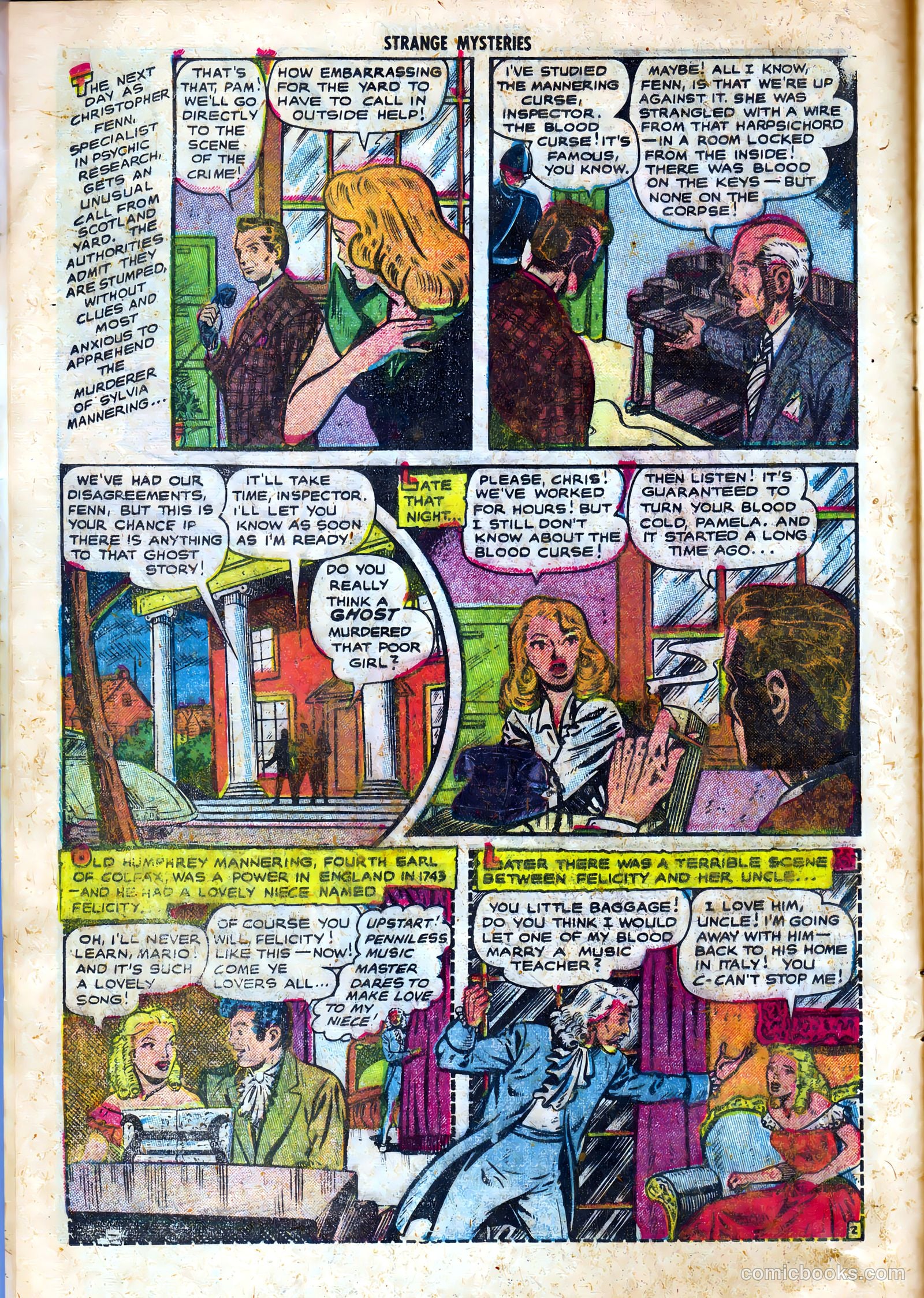 Strange Mysteries #20 (1954) — page 12 of 36