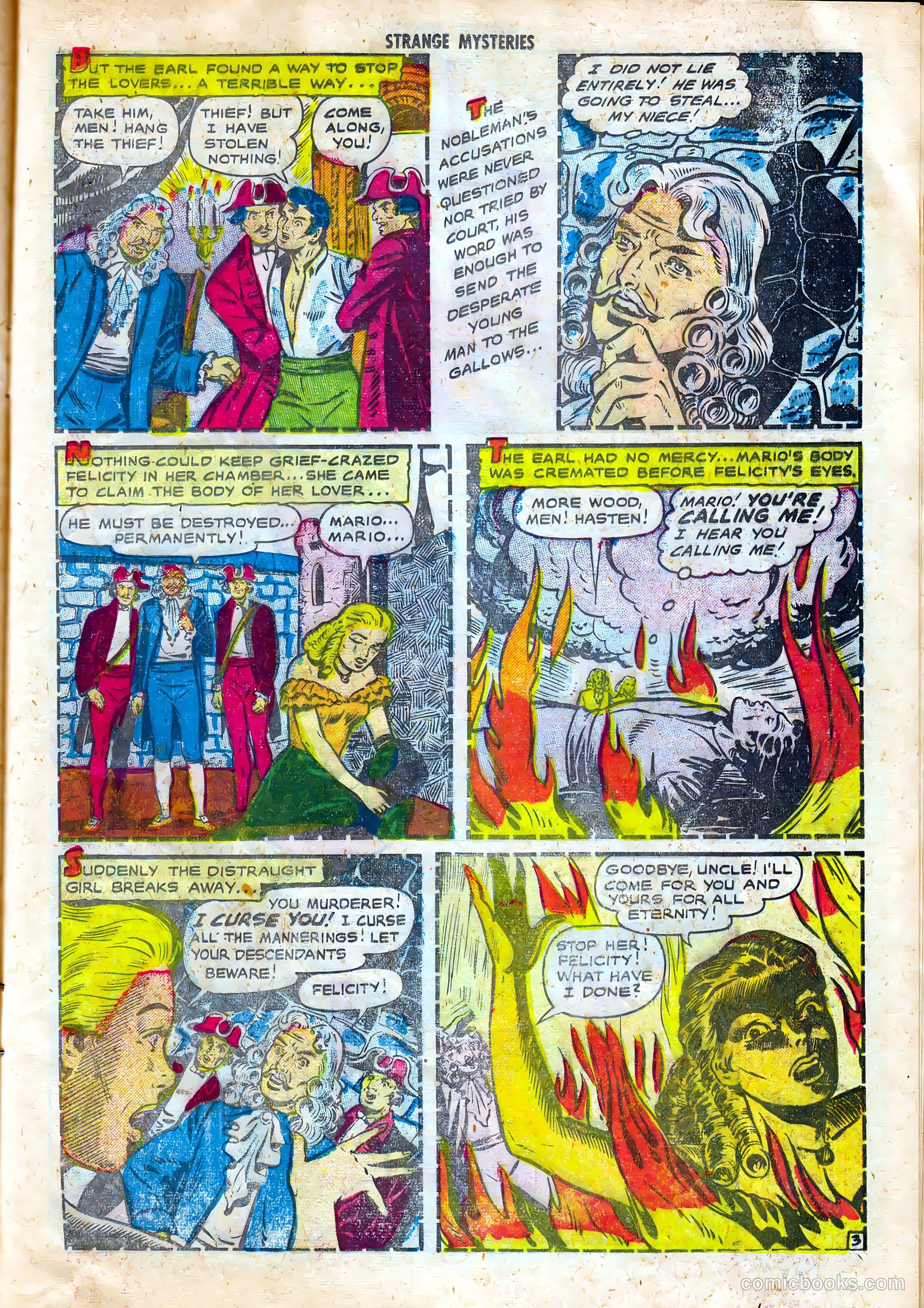 Strange Mysteries #20 (1954) — page 13 of 36