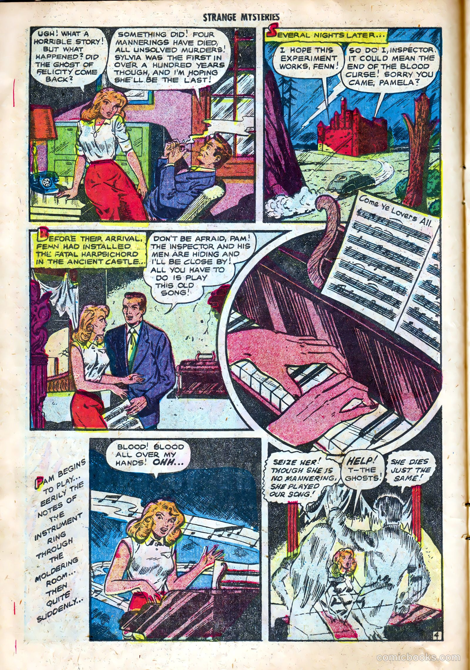Strange Mysteries #20 (1954) — page 14 of 36