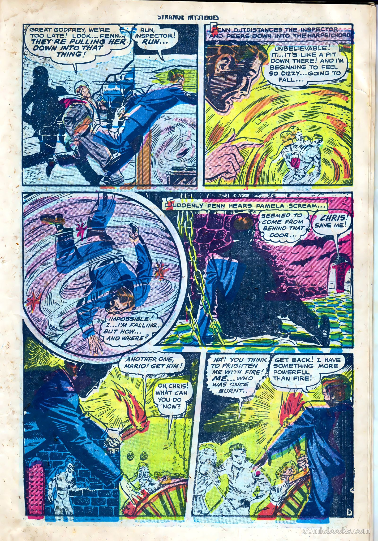 Strange Mysteries #20 (1954) — page 15 of 36