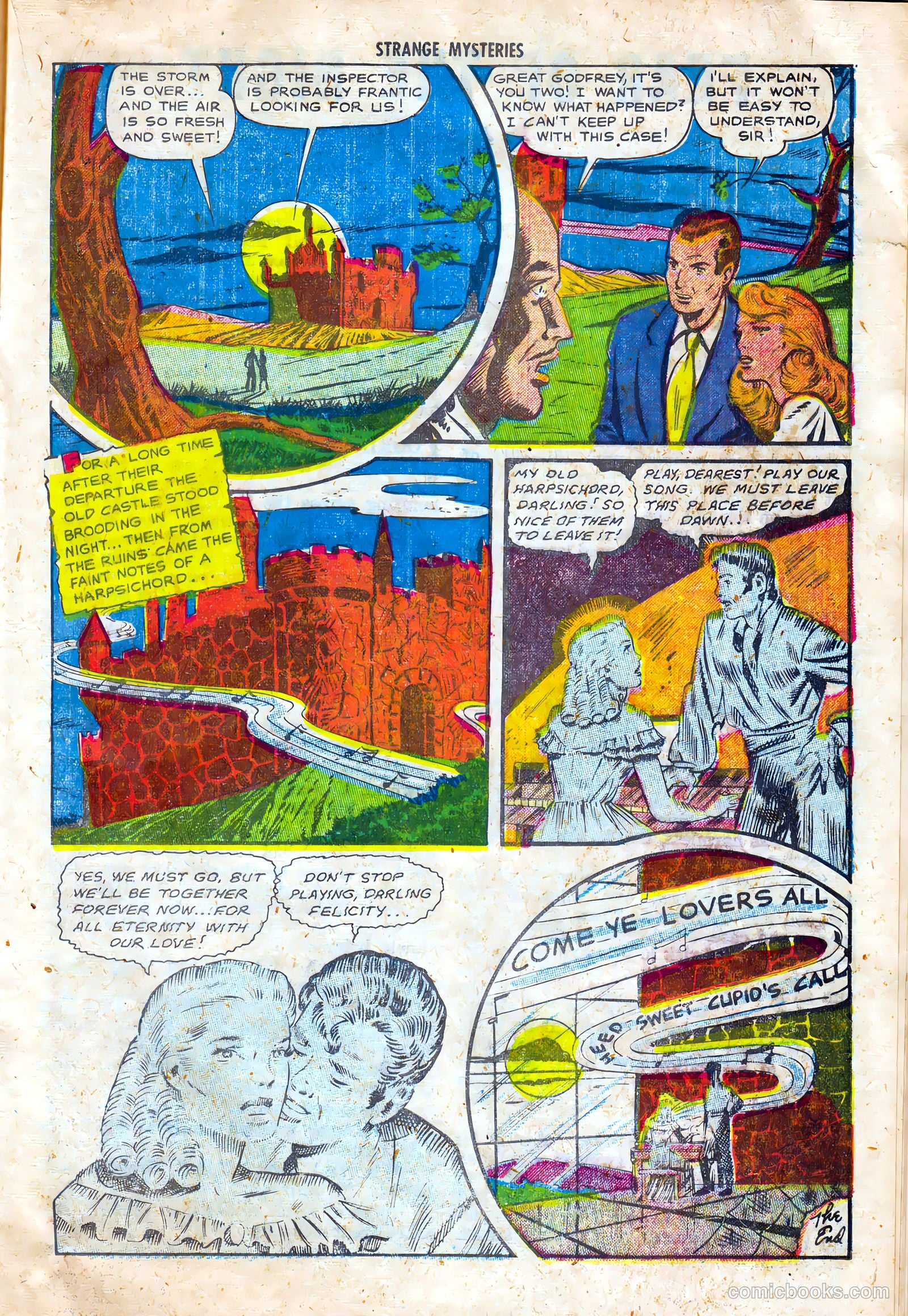 Strange Mysteries #20 (1954) — page 17 of 36