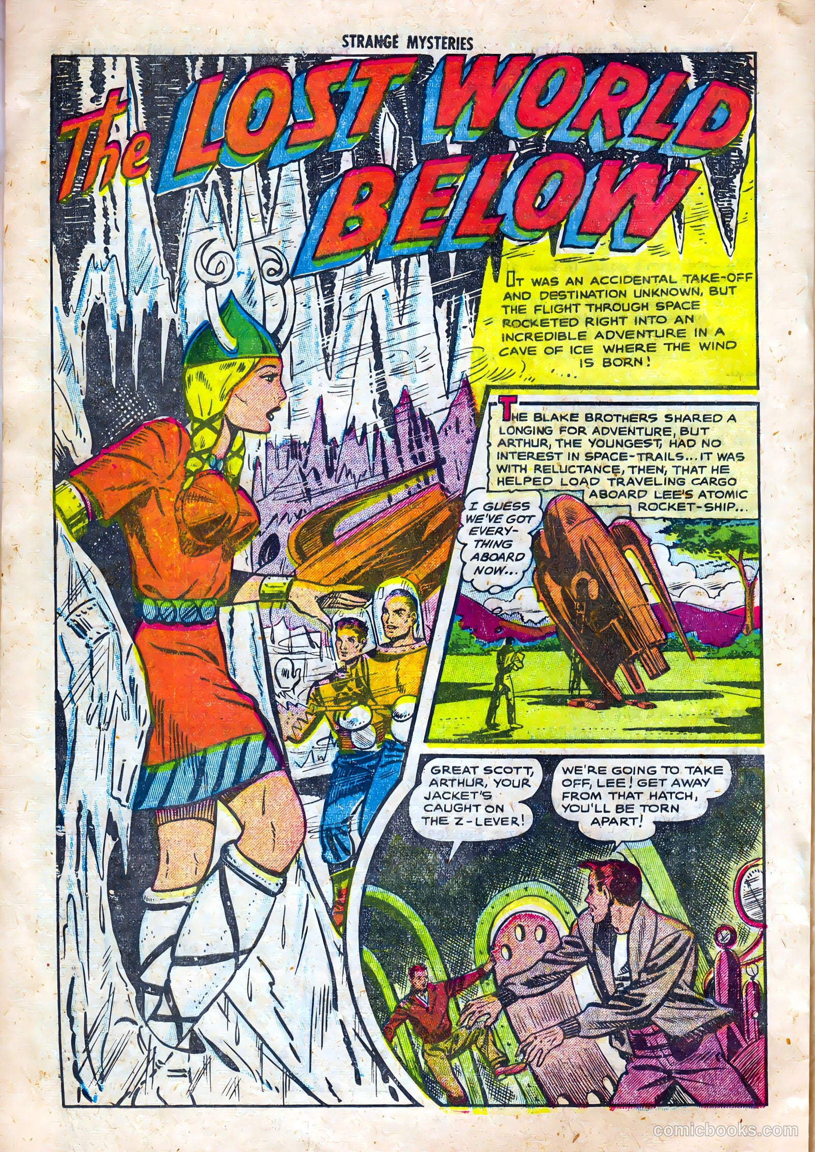Strange Mysteries #20 (1954) — page 20 of 36