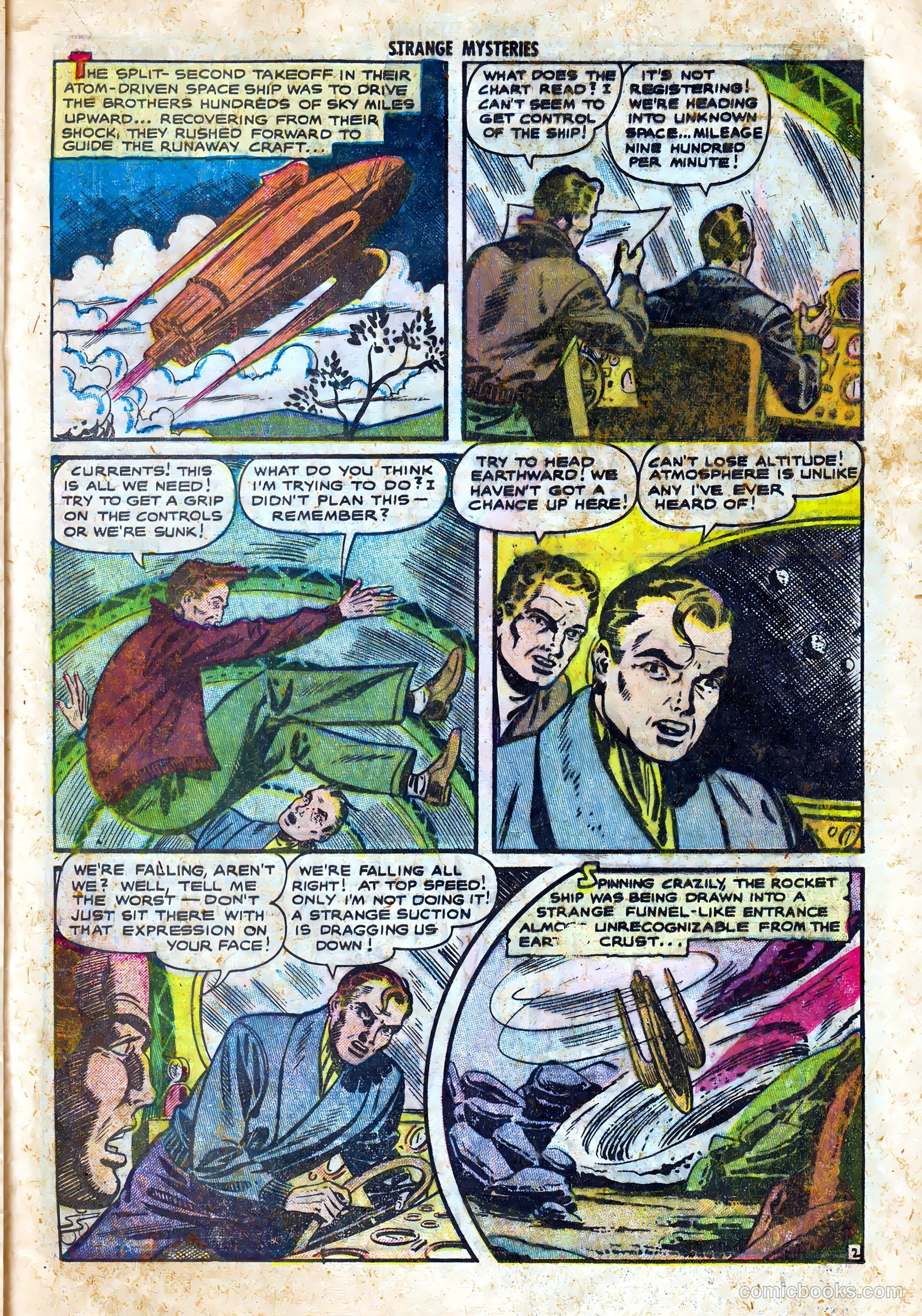 Strange Mysteries #20 (1954) — page 21 of 36