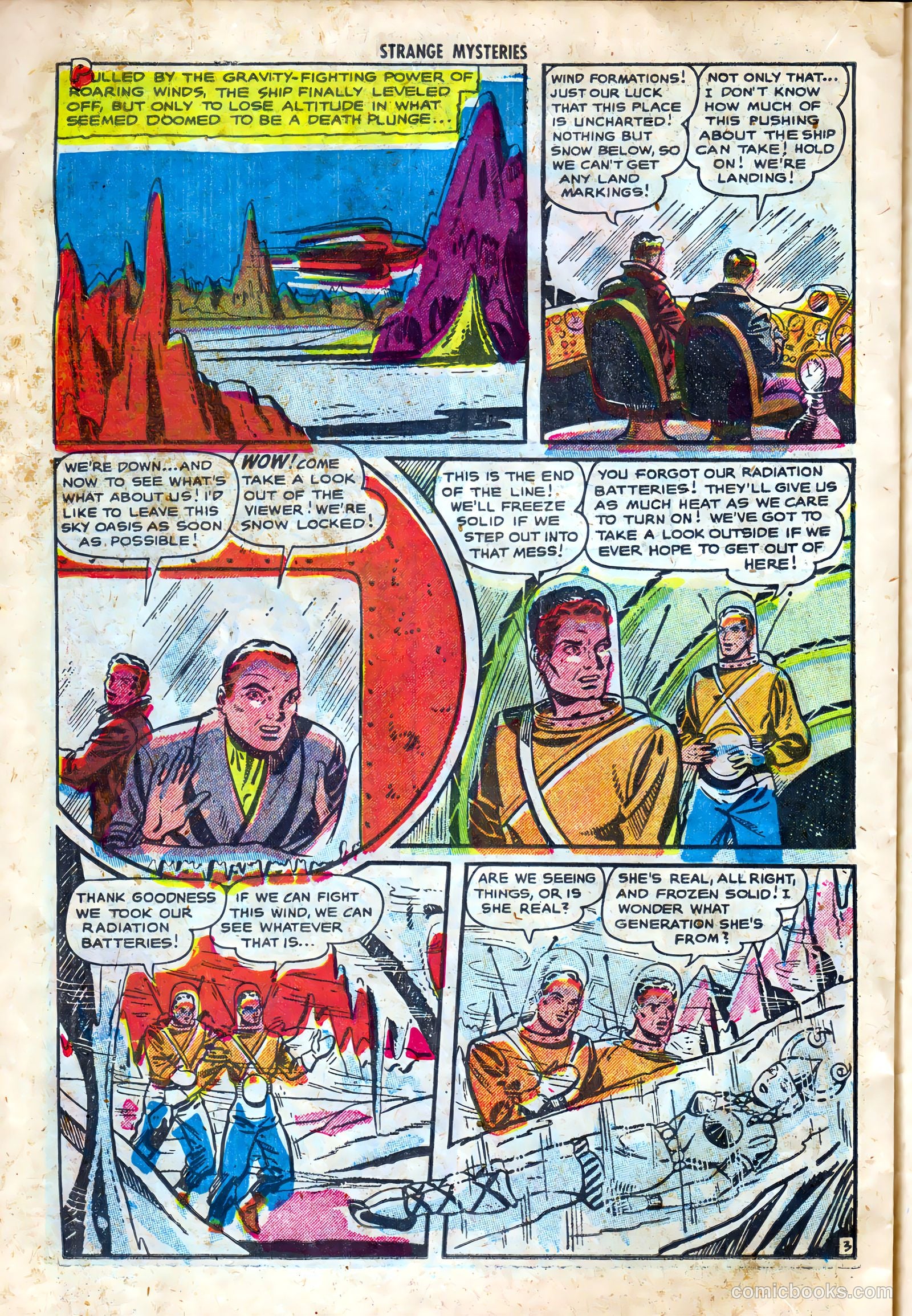 Strange Mysteries #20 (1954) — page 22 of 36