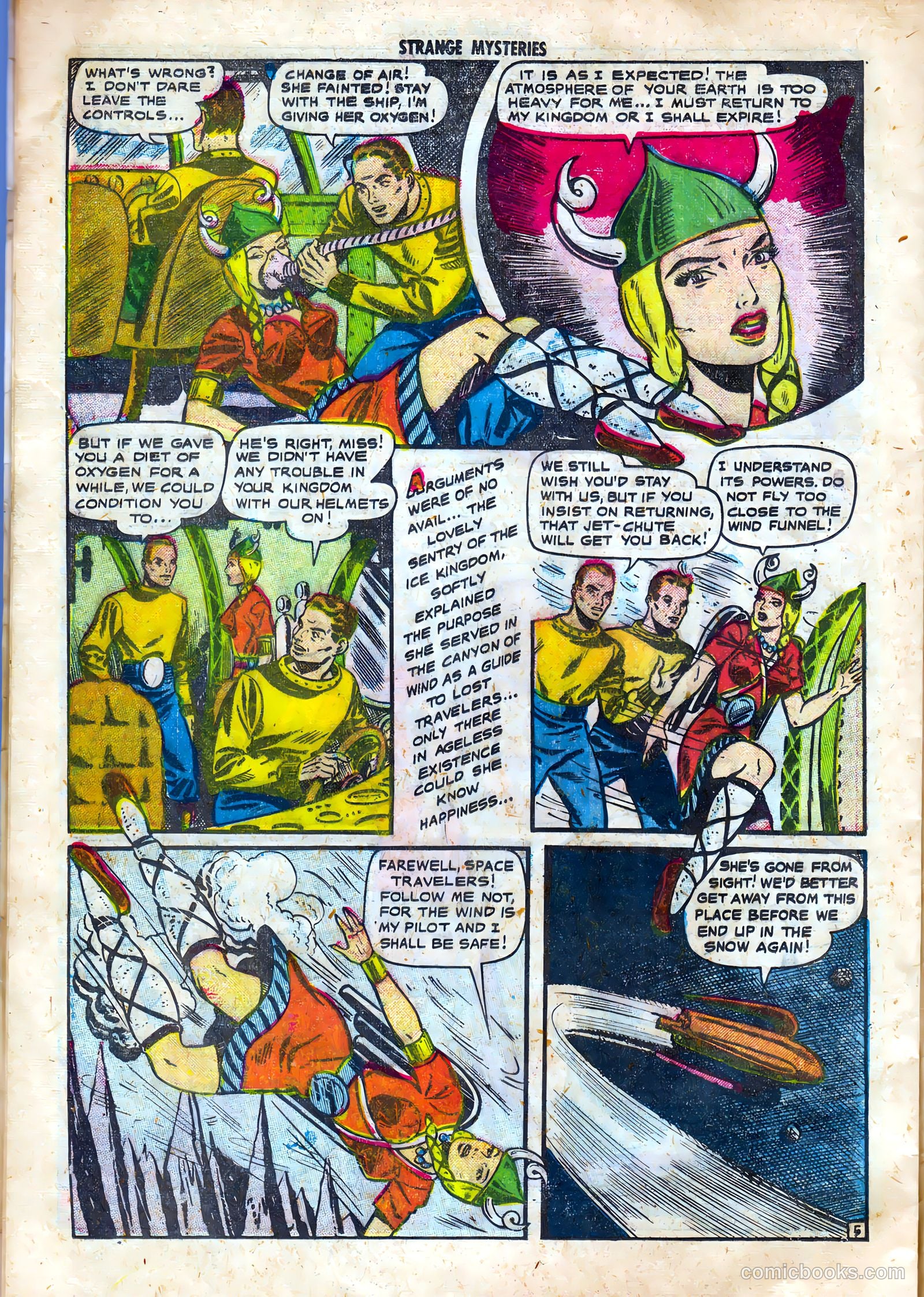 Strange Mysteries #20 (1954) — page 24 of 36