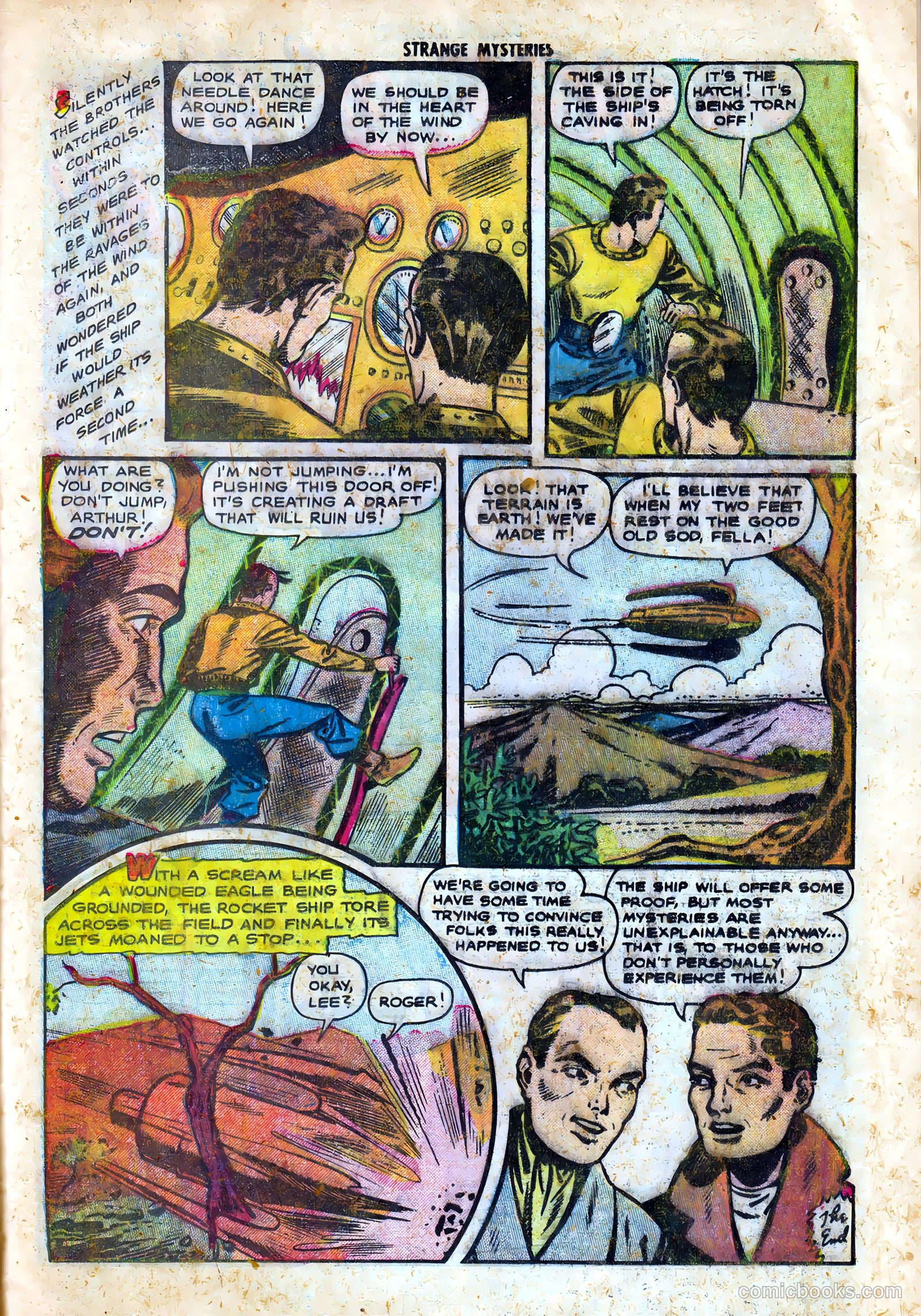 Strange Mysteries #20 (1954) — page 25 of 36