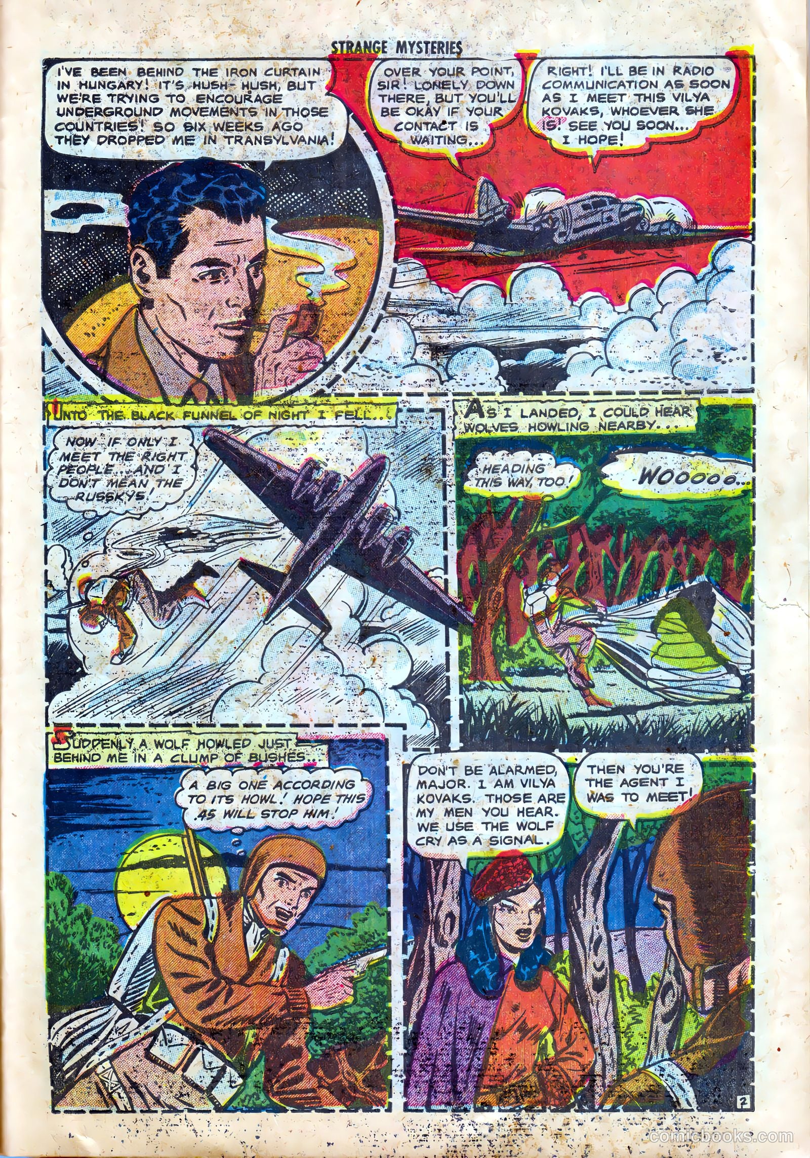 Strange Mysteries #20 (1954) — page 27 of 36