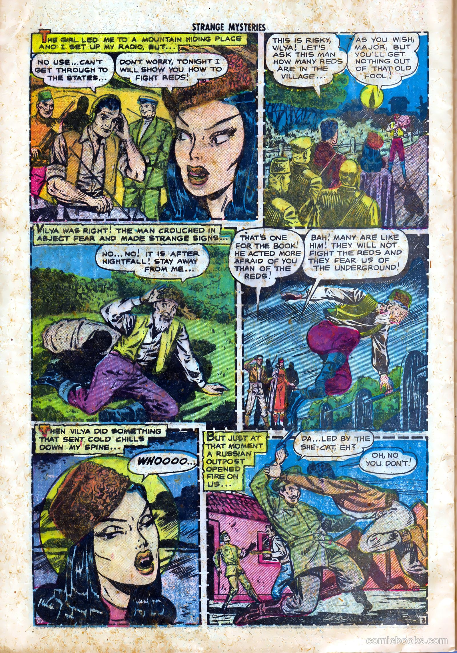 Strange Mysteries #20 (1954) — page 28 of 36