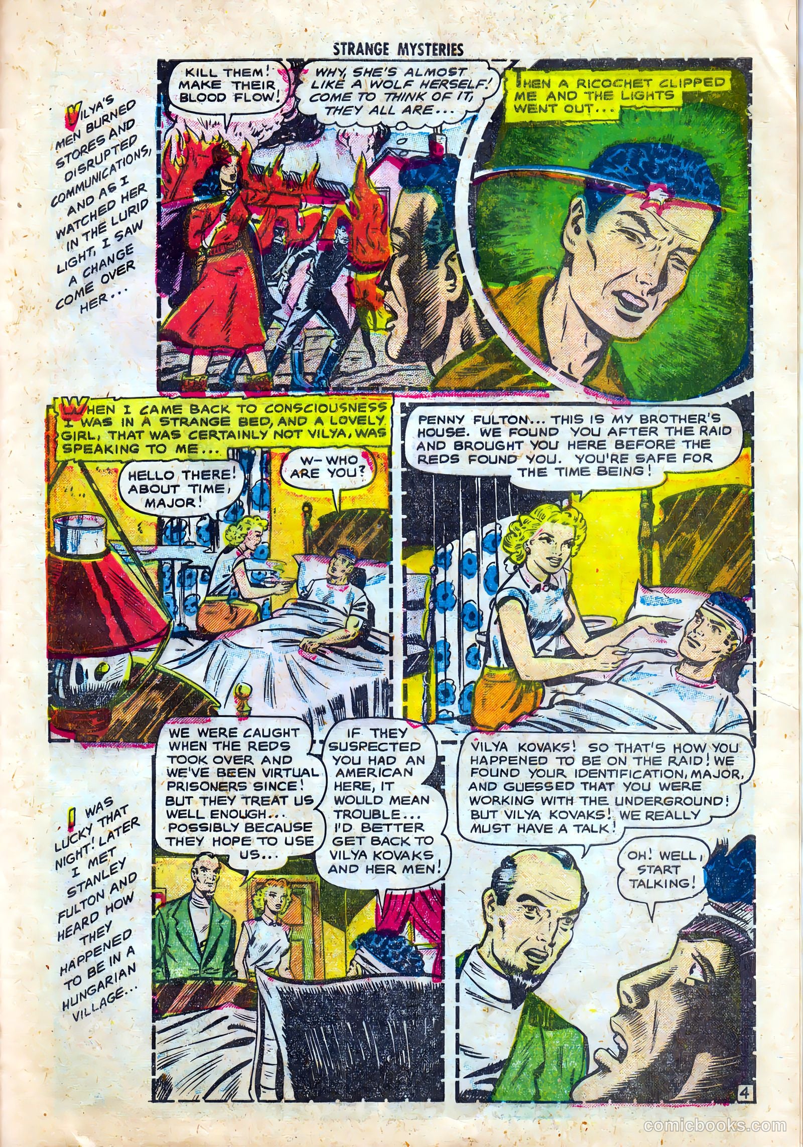 Strange Mysteries #20 (1954) — page 29 of 36