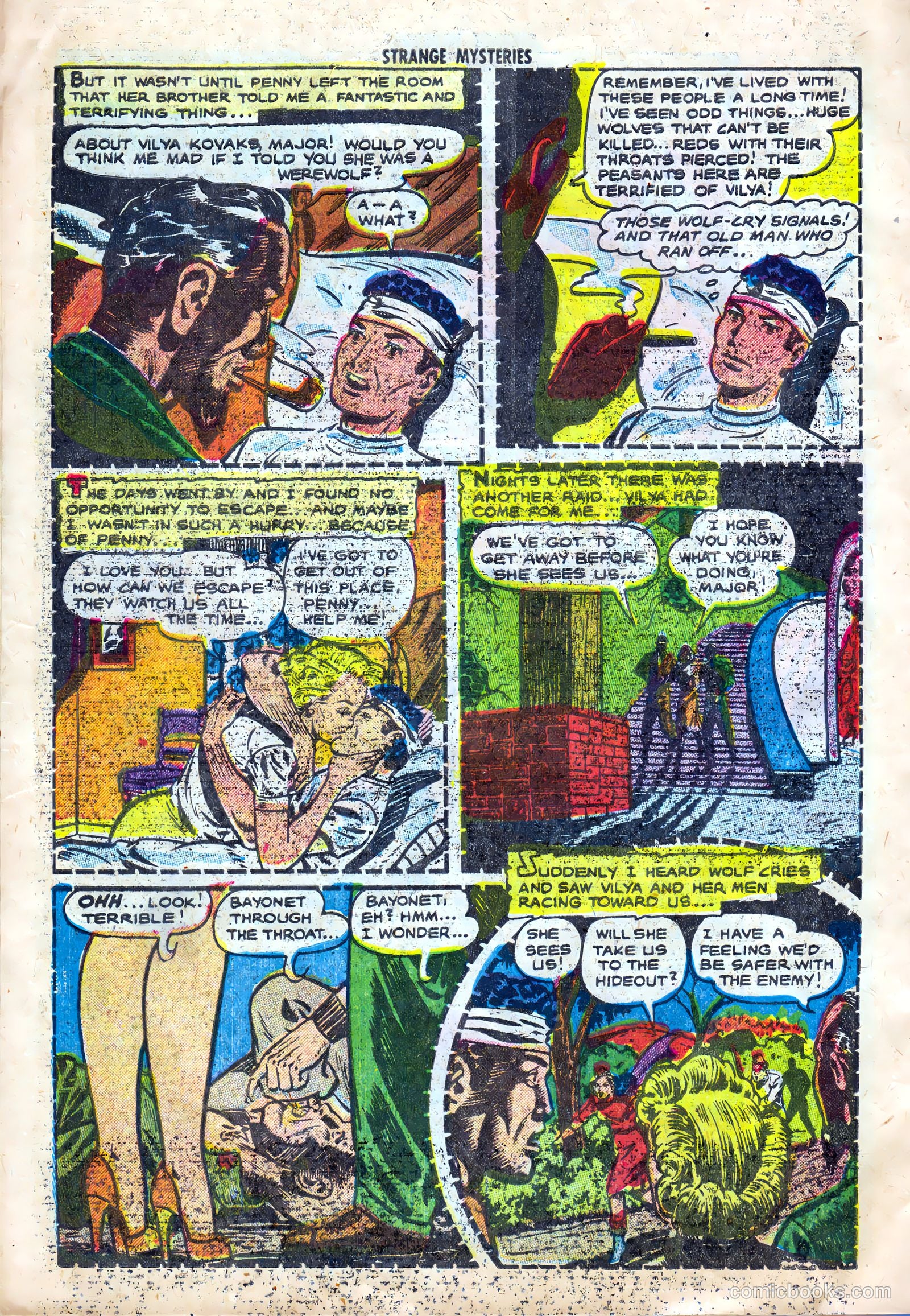 Strange Mysteries #20 (1954) — page 30 of 36