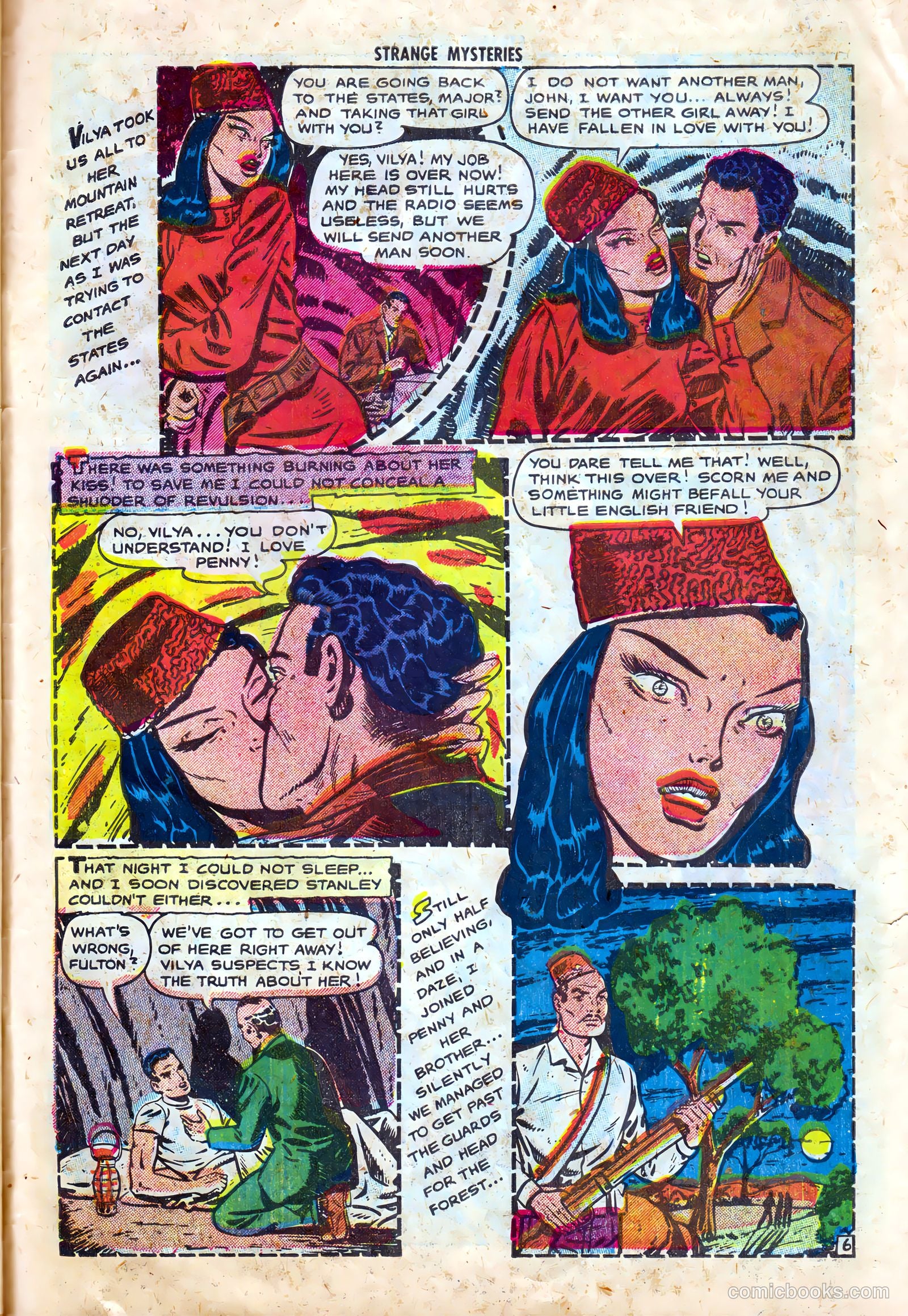 Strange Mysteries #20 (1954) — page 31 of 36