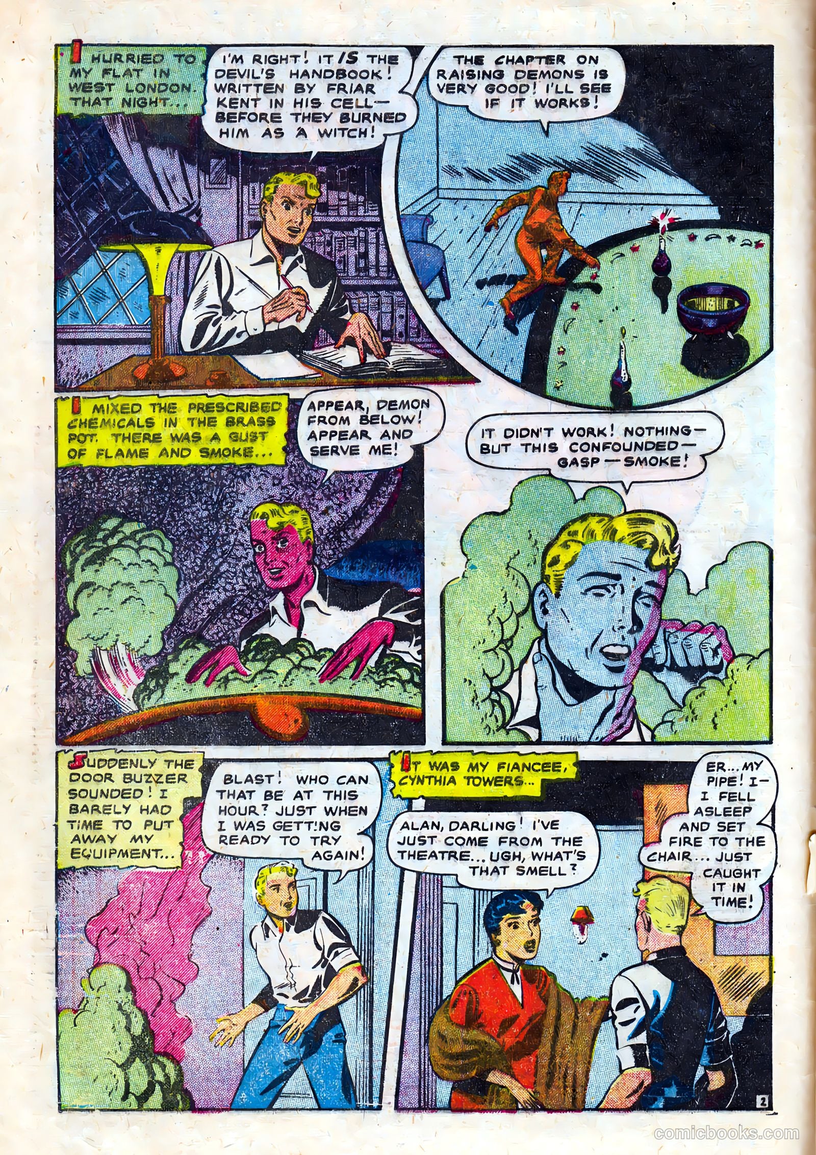 Strange Mysteries #21 (1955) — page 4 of 36