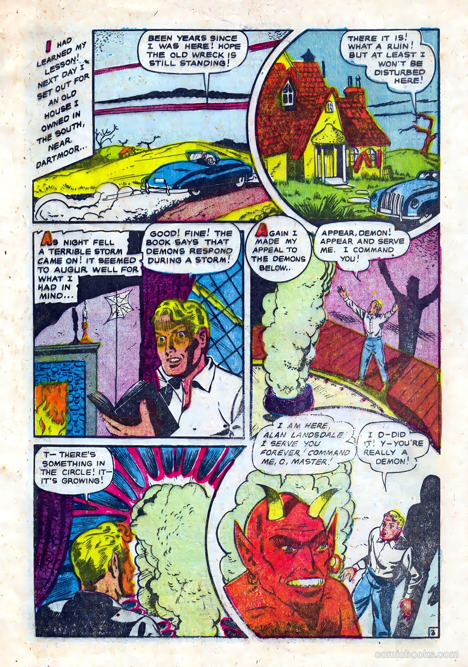 Strange Mysteries #21 (1955) — page 5 of 36