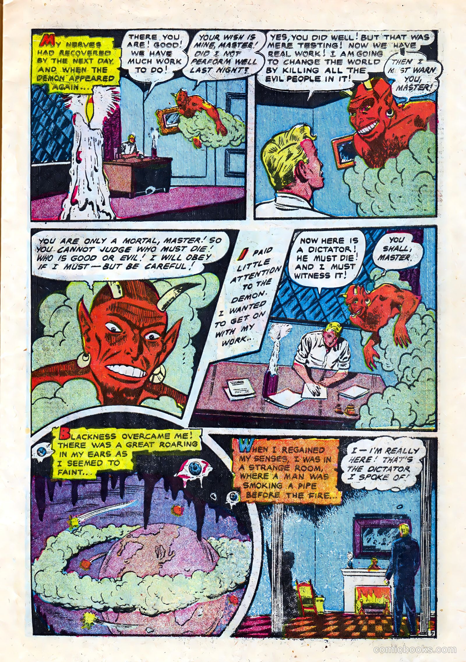 Strange Mysteries #21 (1955) — page 7 of 36